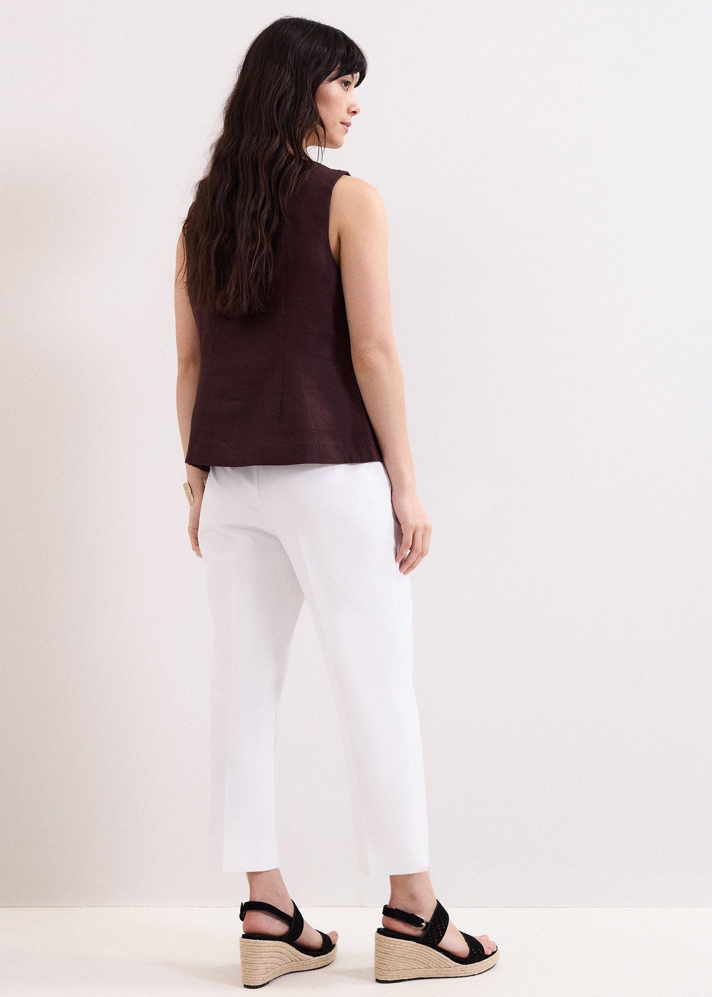 Miah White Trousers