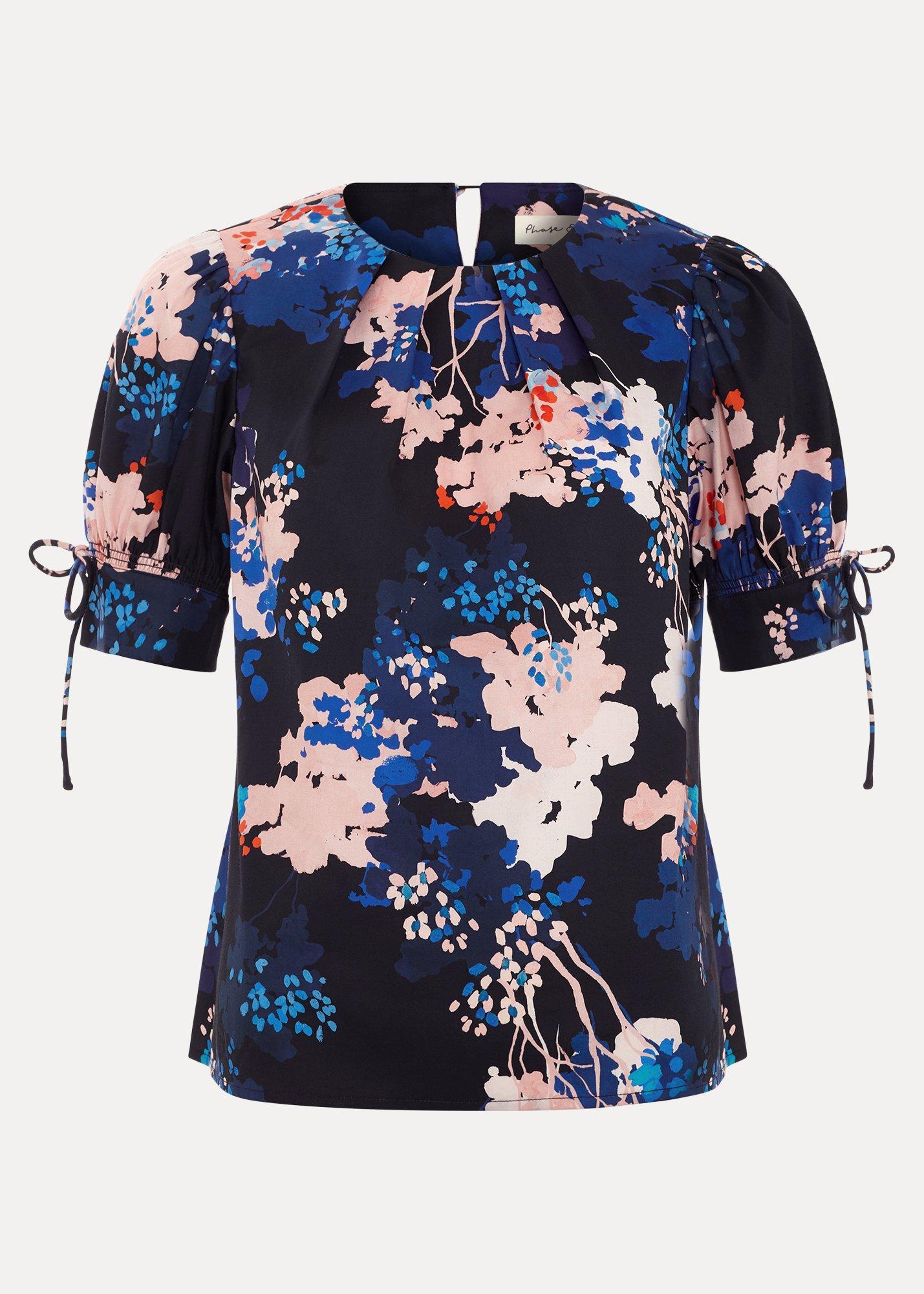 ${product-id}-Caris Printed Cotton Blouse-Blue-${view-type}