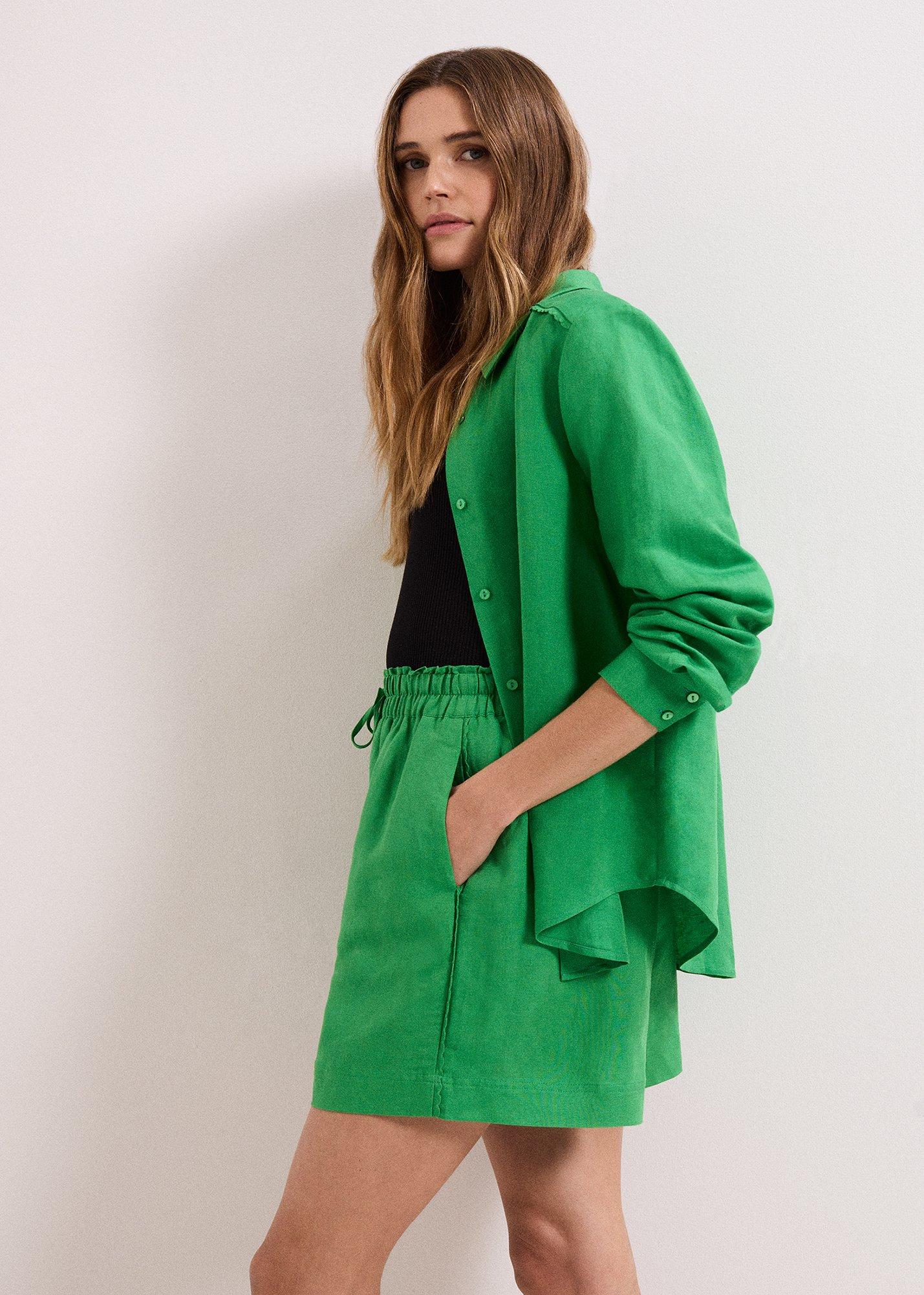 ${product-id}-Arnie Linen Shorts-Green-${view-type}