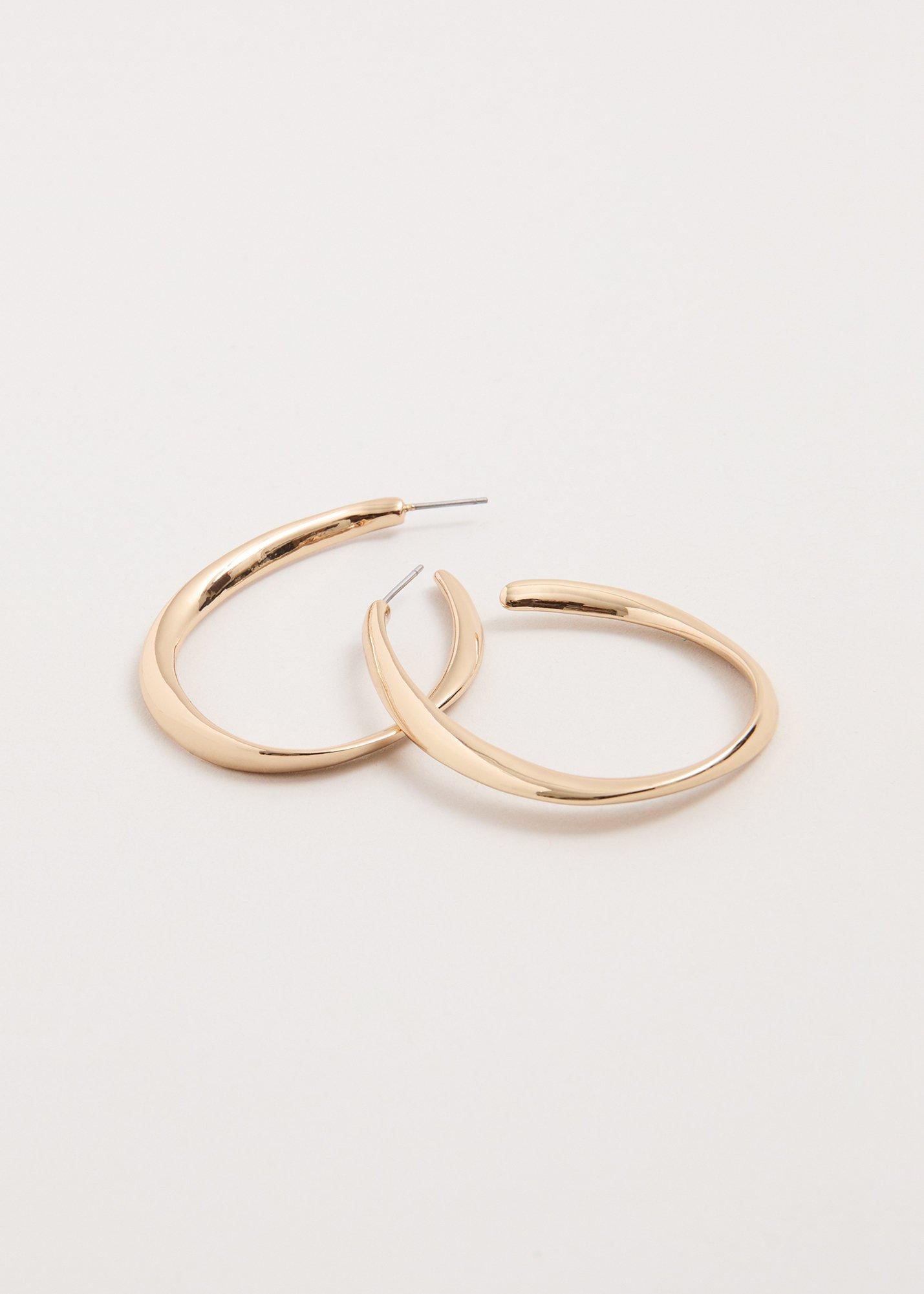 Pointed Hoop Earring