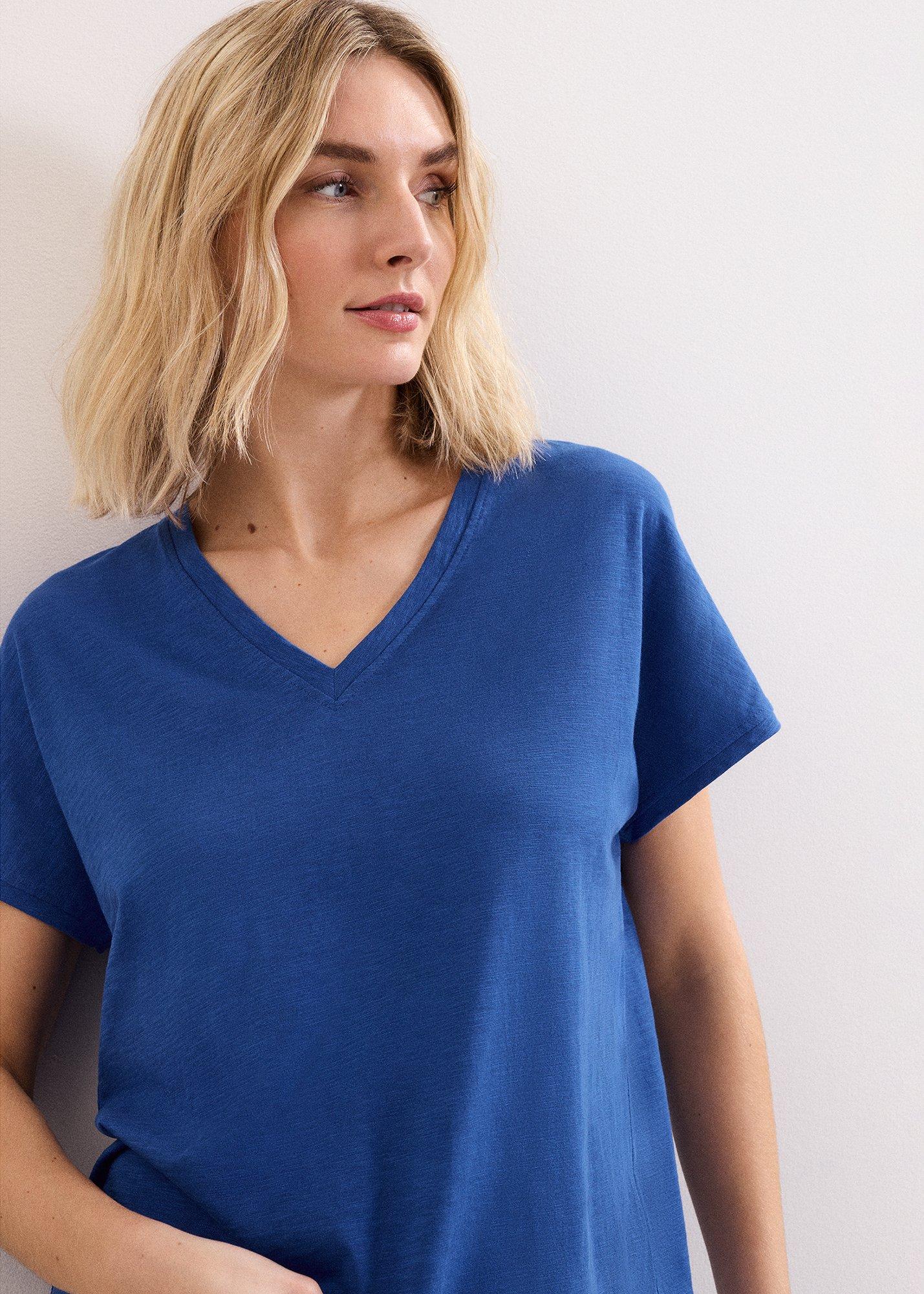 Saphiya Slub T-Shirt