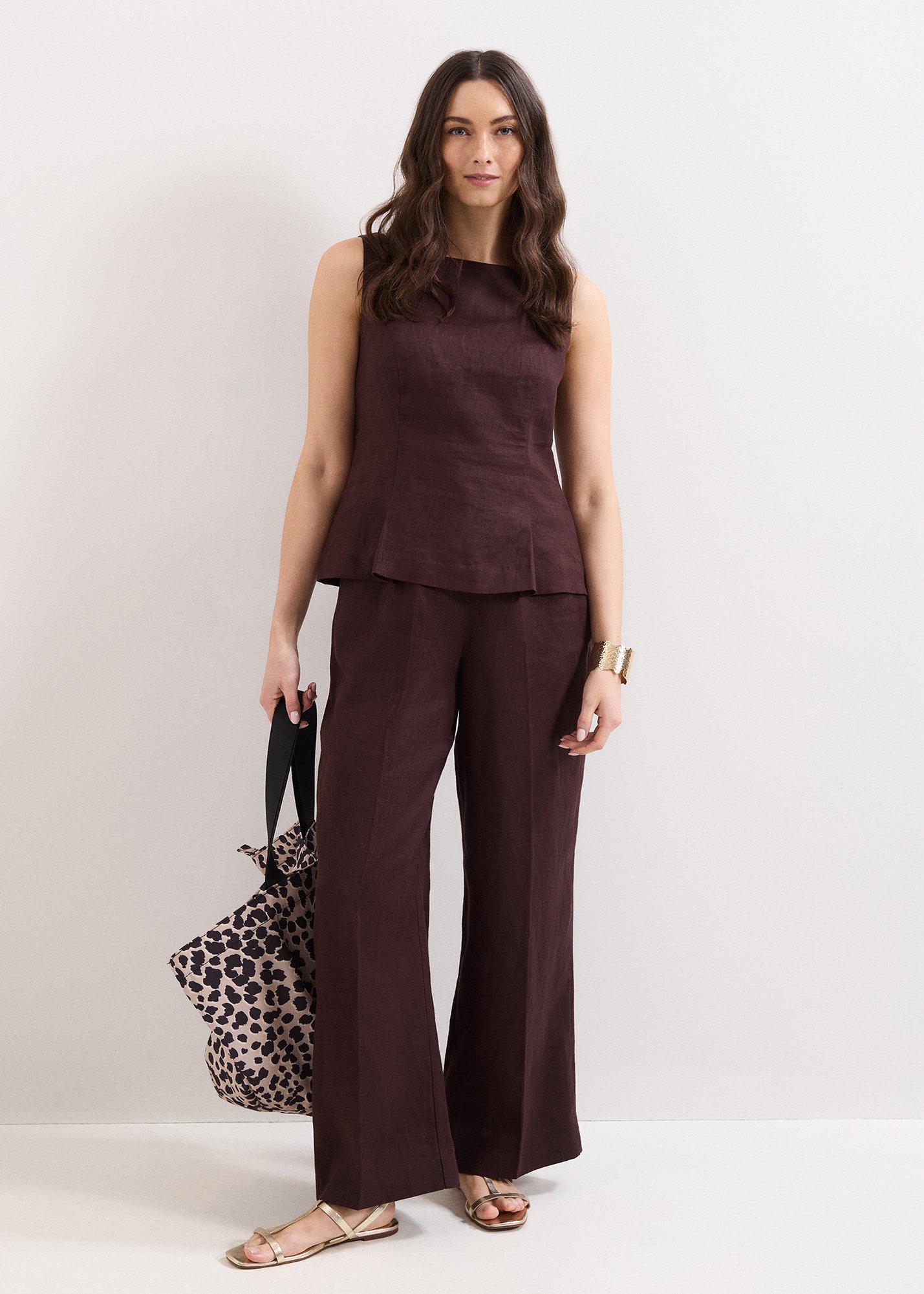 Isabelle Linen Top