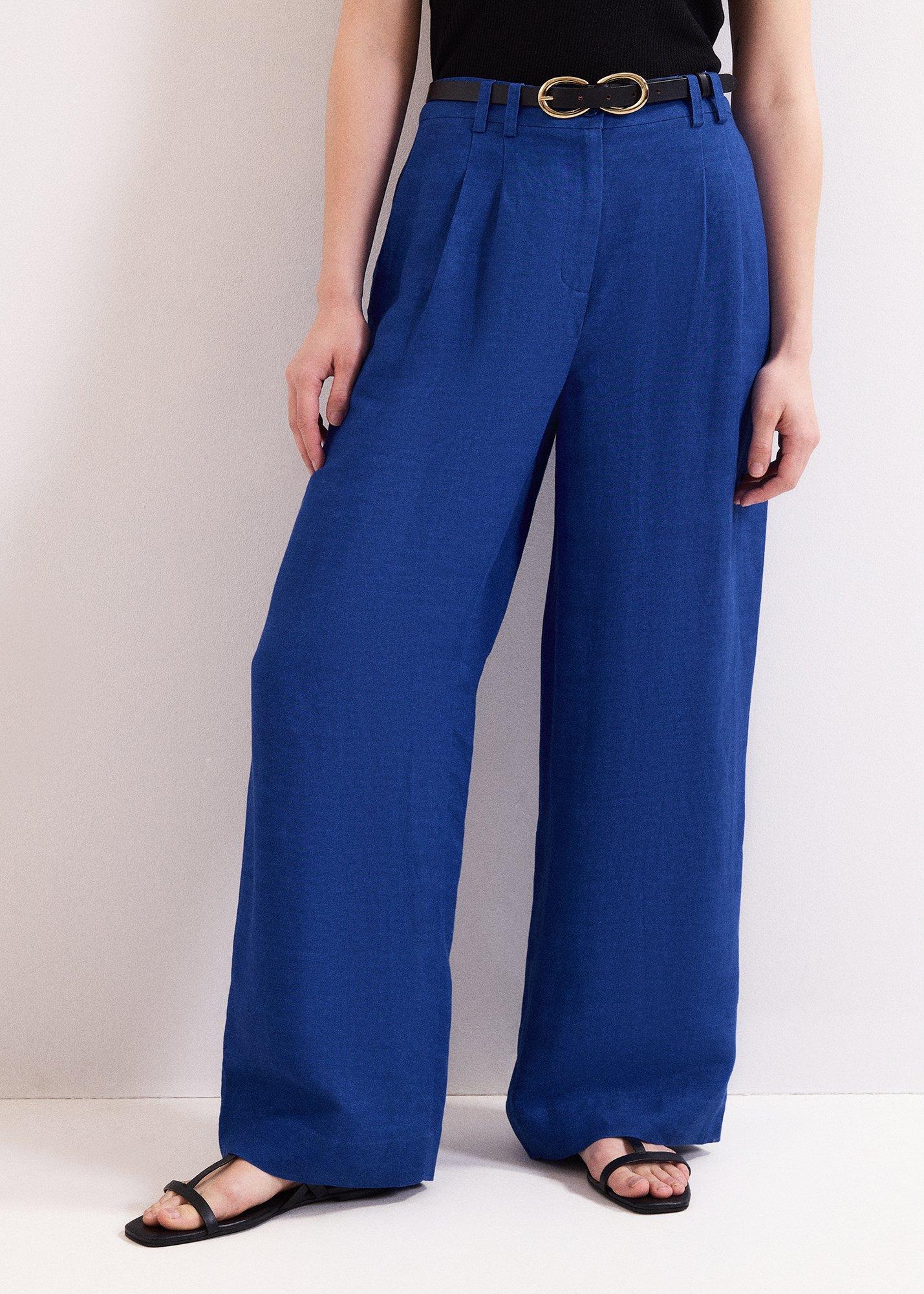 ${product-id}-Lottie Linen Trouser-Cobalt-${view-type}