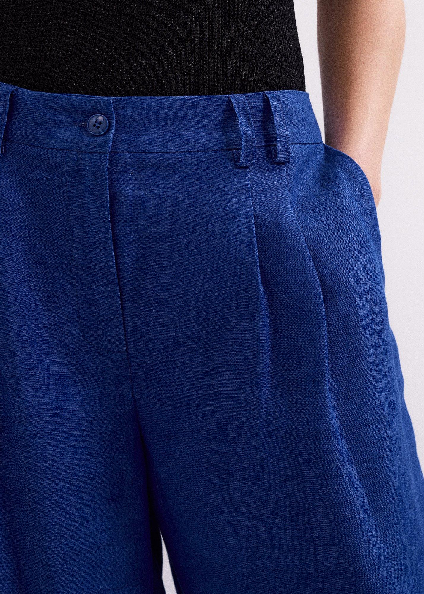 ${product-id}-Lottie Linen Trouser-Cobalt-${view-type}