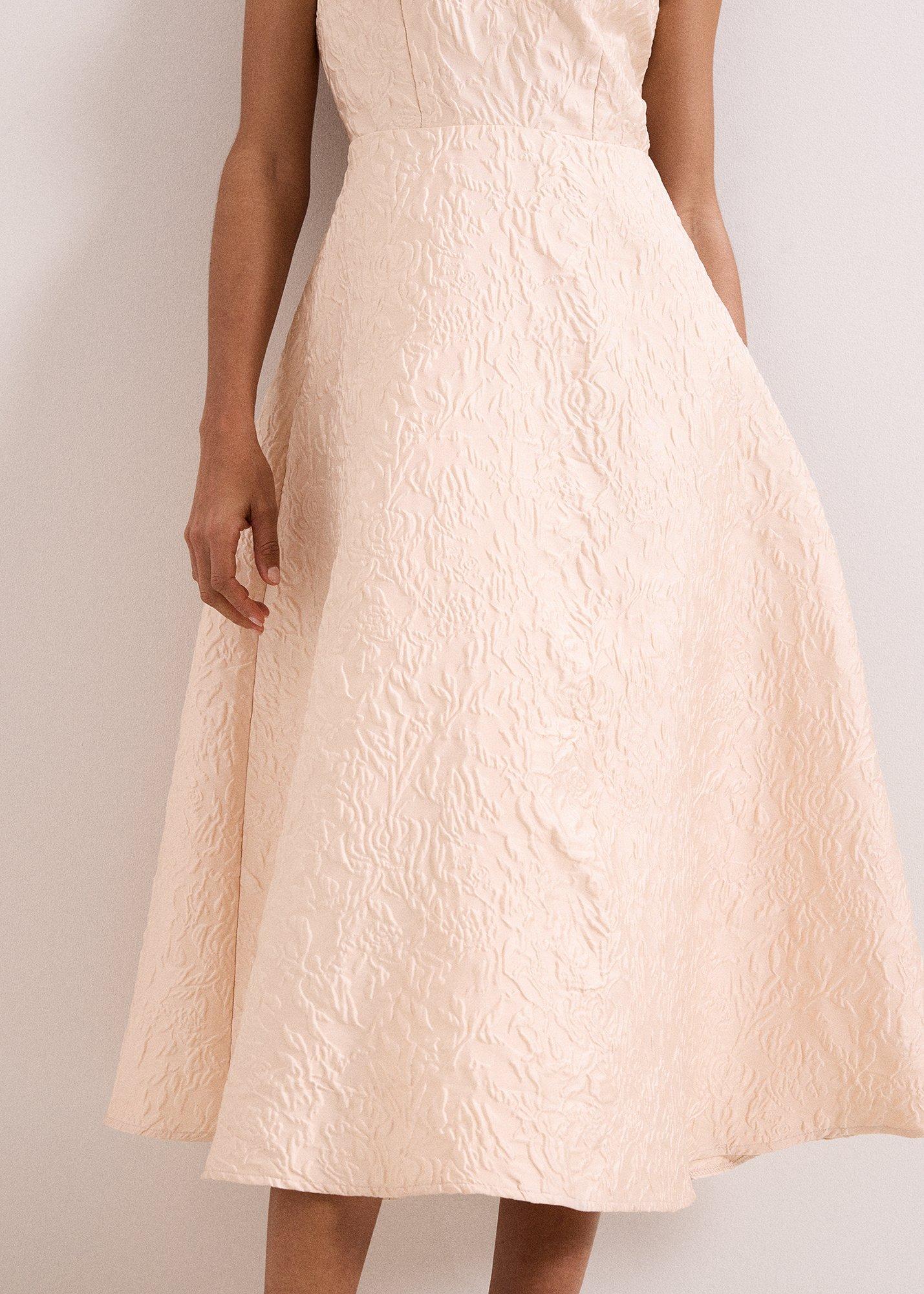 ${product-id}-Imani Cream Jacquard Midi Dress-Cream-${view-type}