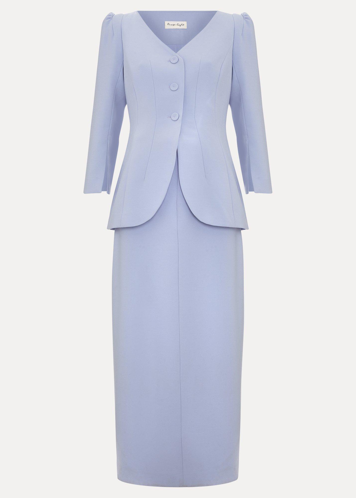 ${product-id}-Gabriela Blue Long Sleeve Midi Dress-Pale Blue-${view-type}