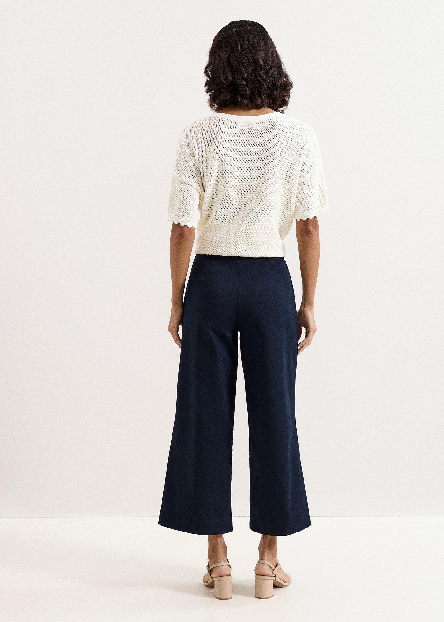 Sylvie Crop Trouser