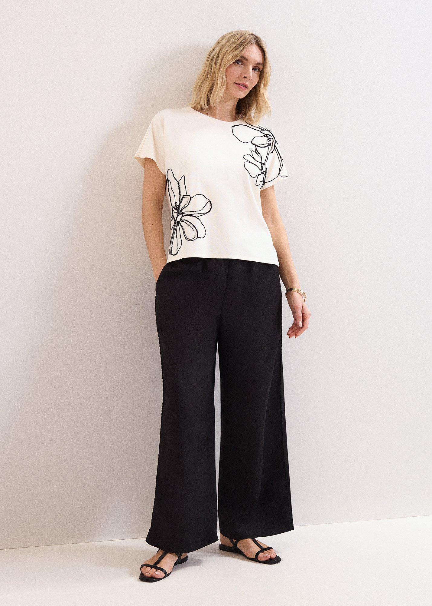${product-id}-Malani Embroidered Short Sleeve T-Shirt-White-${view-type}