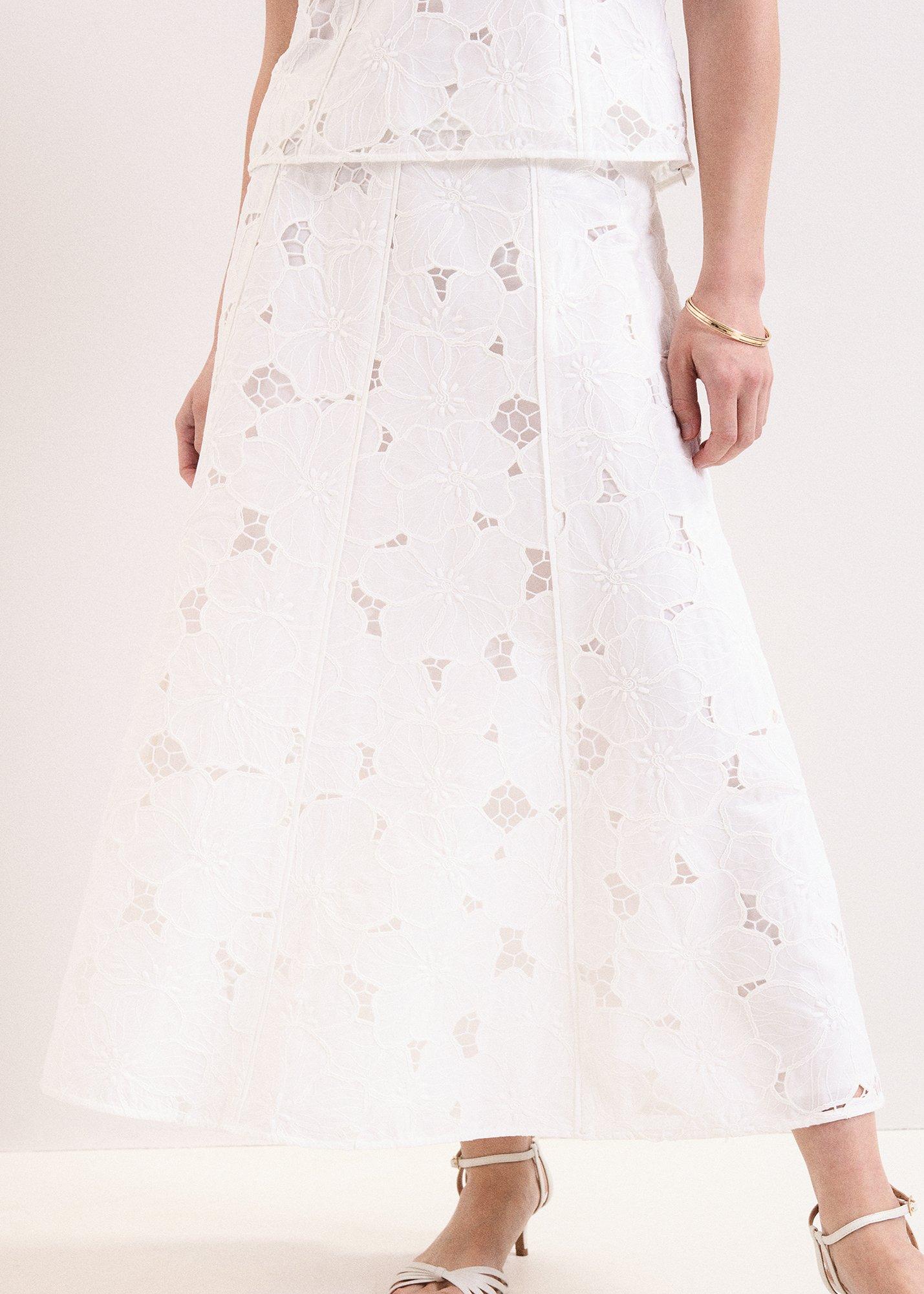 ${product-id}-Marina Seamed Lace Midi Skirt-Ivory-${view-type}