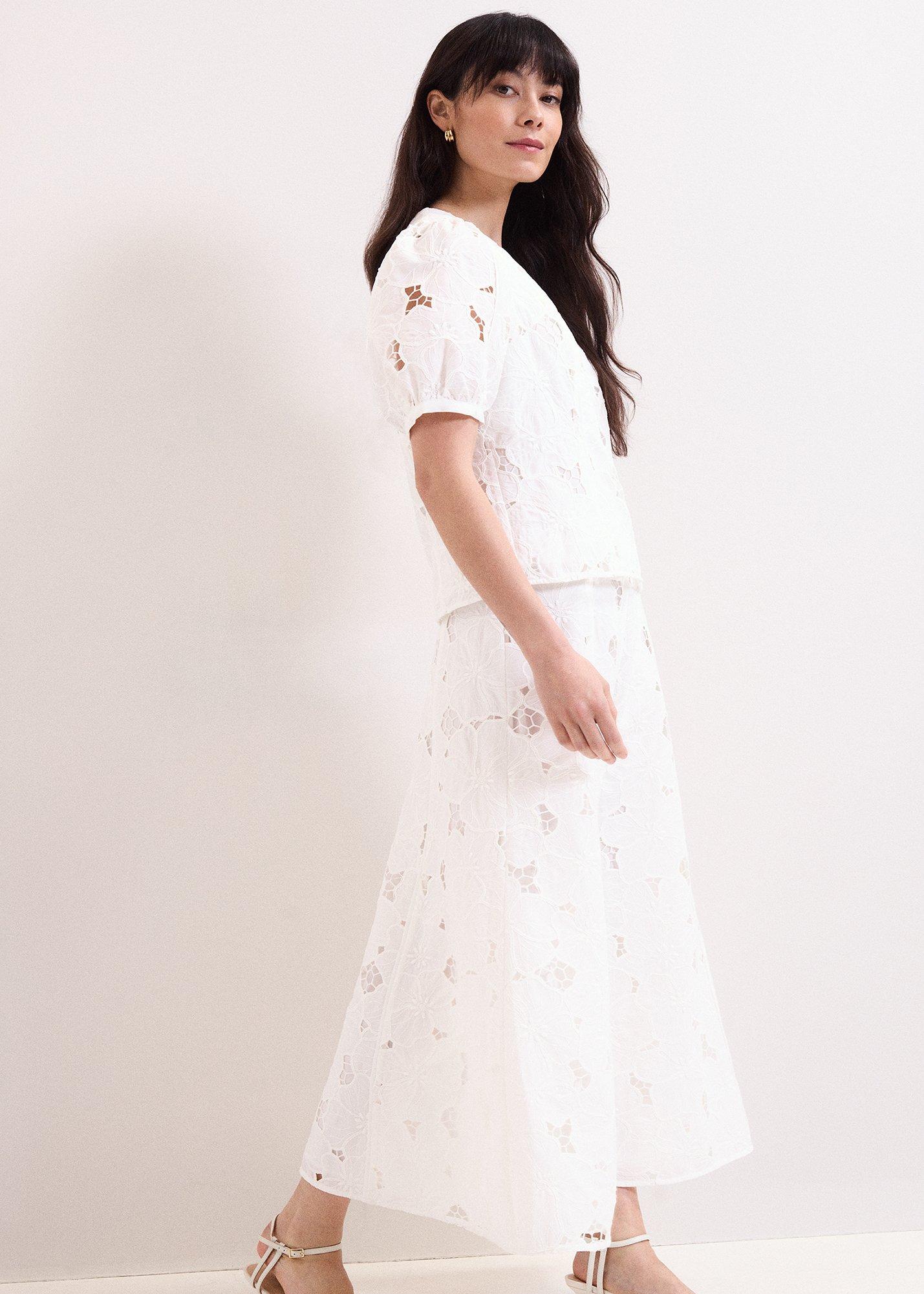 ${product-id}-Marina Seamed Lace Midi Skirt-Ivory-${view-type}