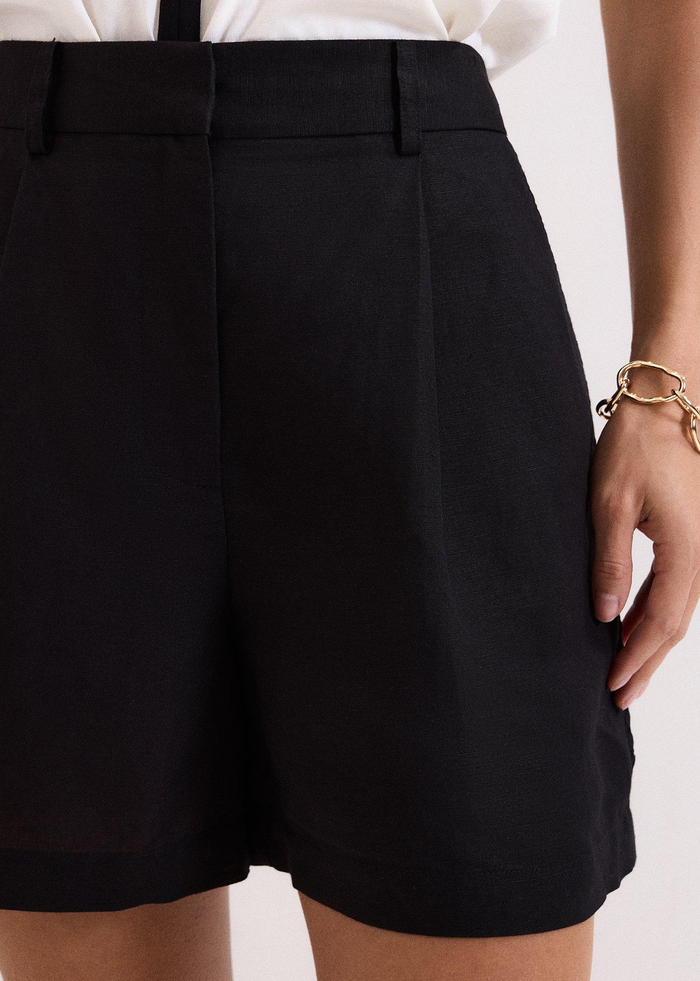 ${product-id}-Arnie Linen Shorts-Black-${view-type}