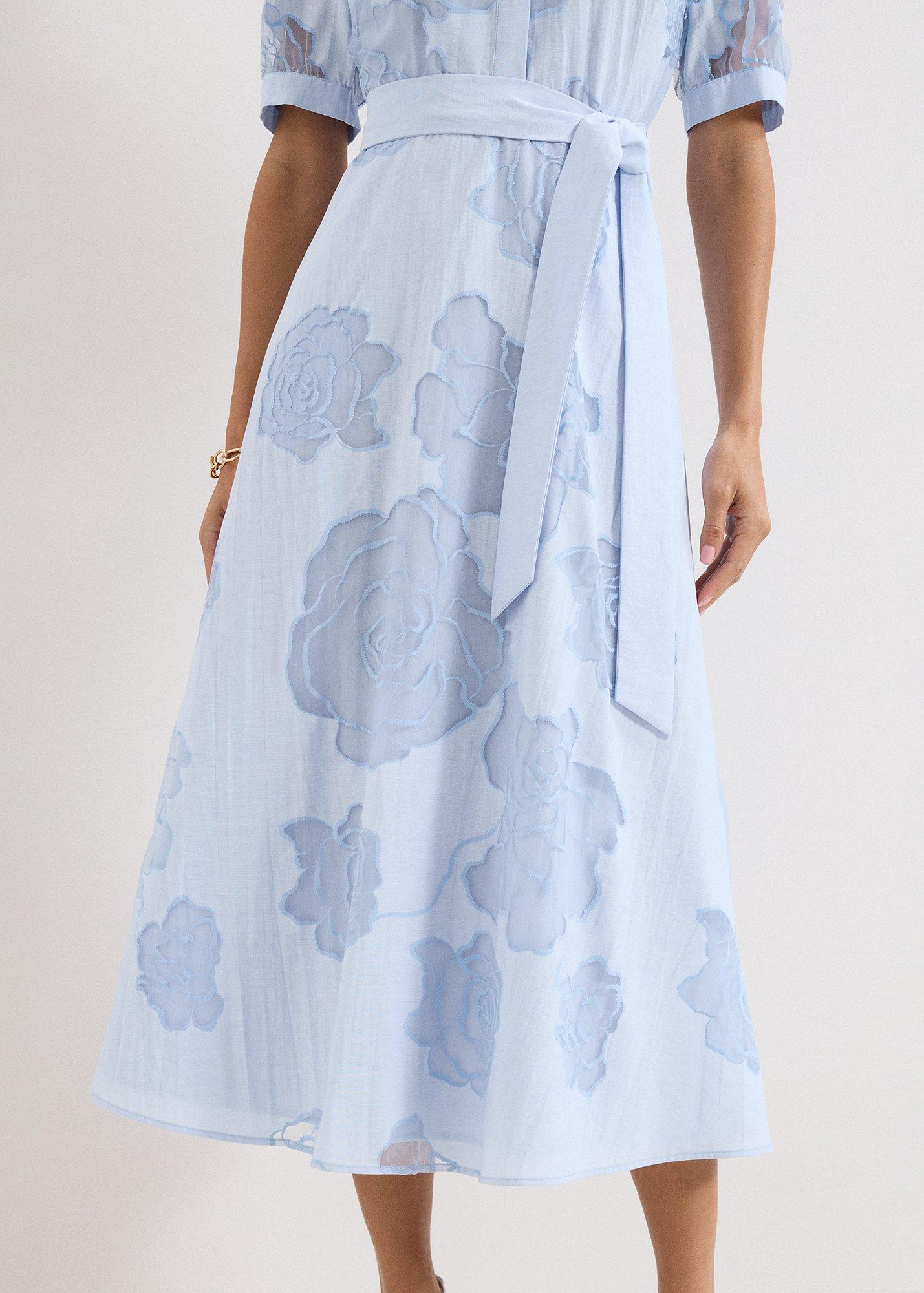 ${product-id}-Queenie Blue Floral Swing Dress-Blue-${view-type}