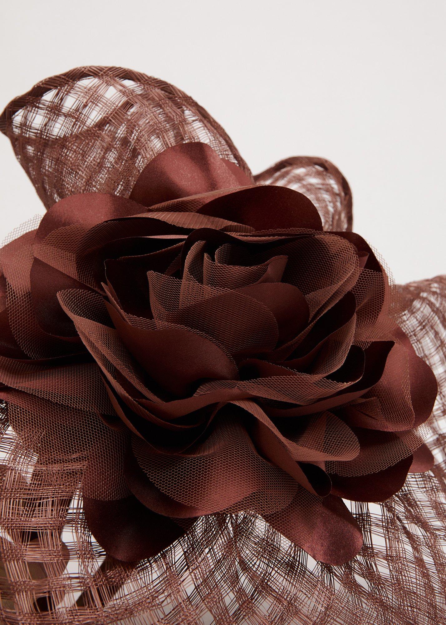 ${product-id}-Flower Freeform Fascinator-Latte-${view-type}