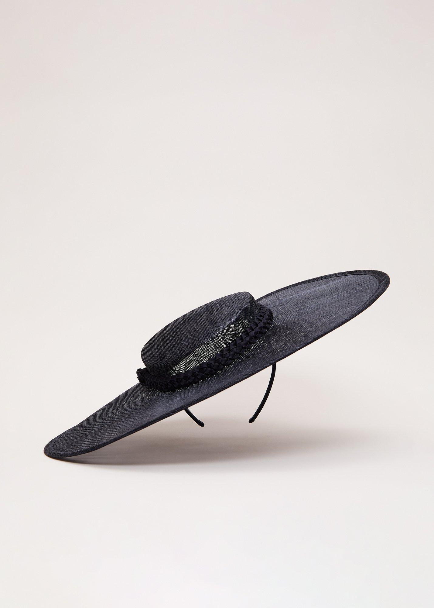 ${product-id}-Plaited Boater Fascinator-Navy-${view-type}