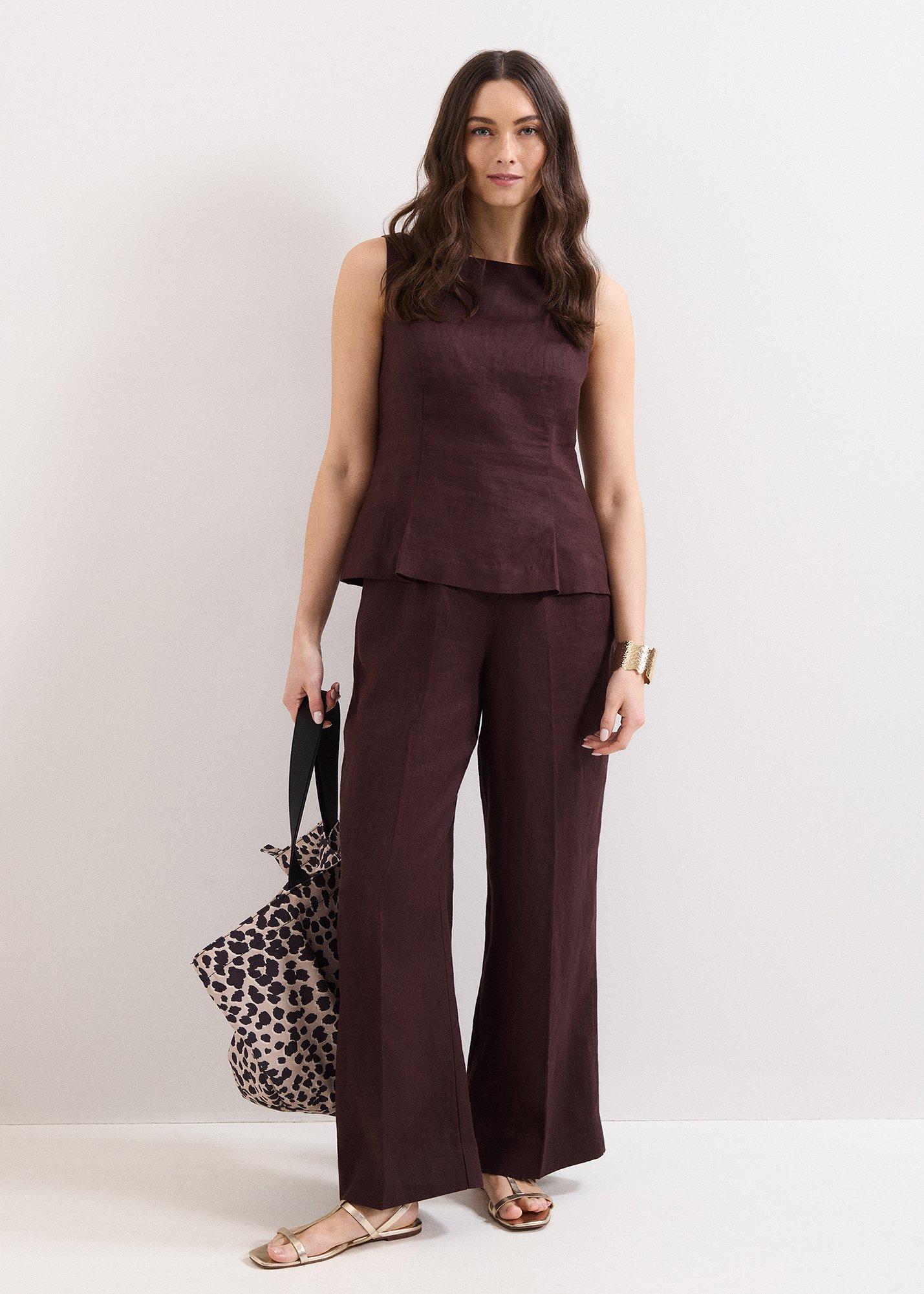 Zoey Linen Trousers