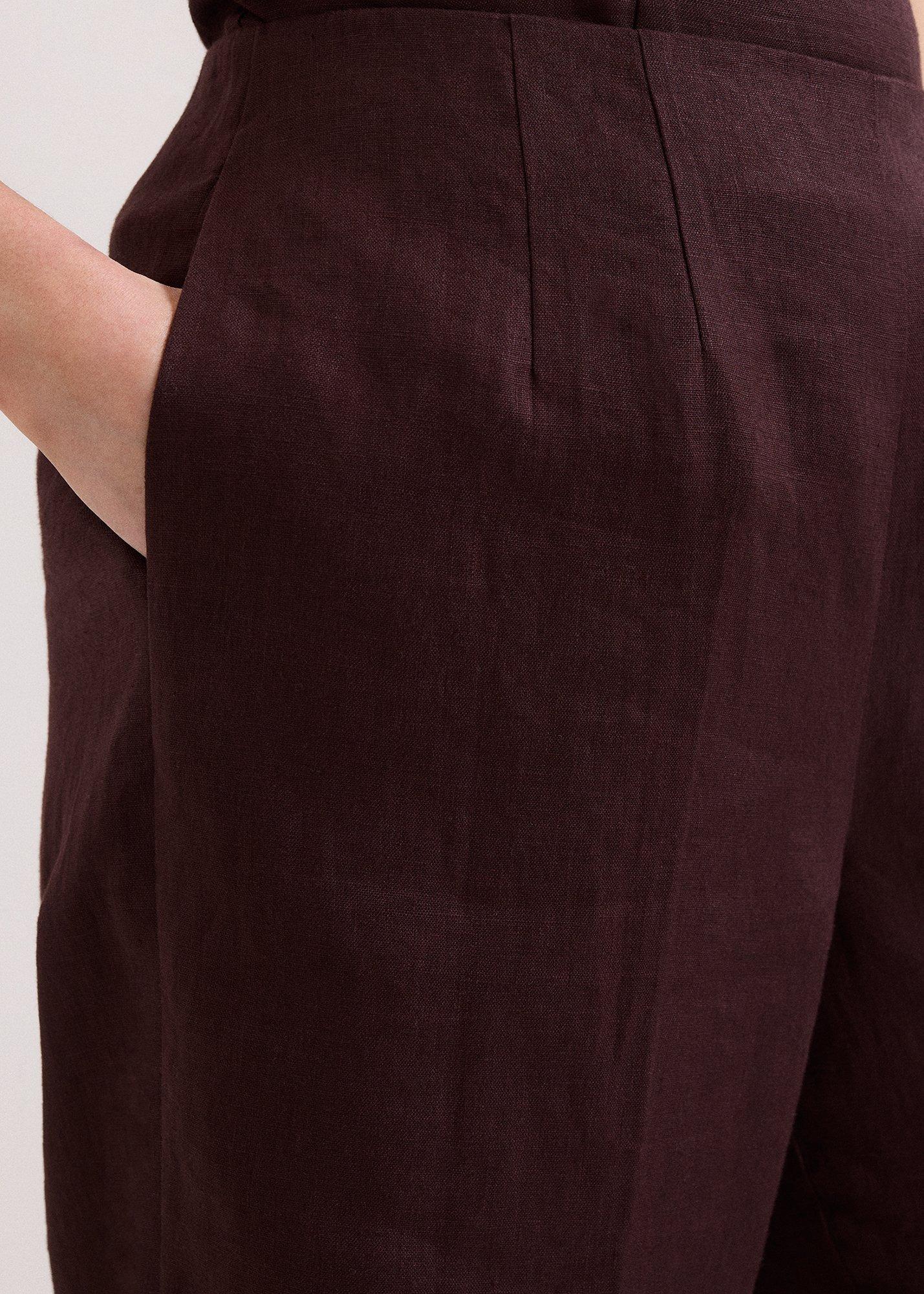 ${product-id}-Zoey Linen Trousers-Brown-${view-type}