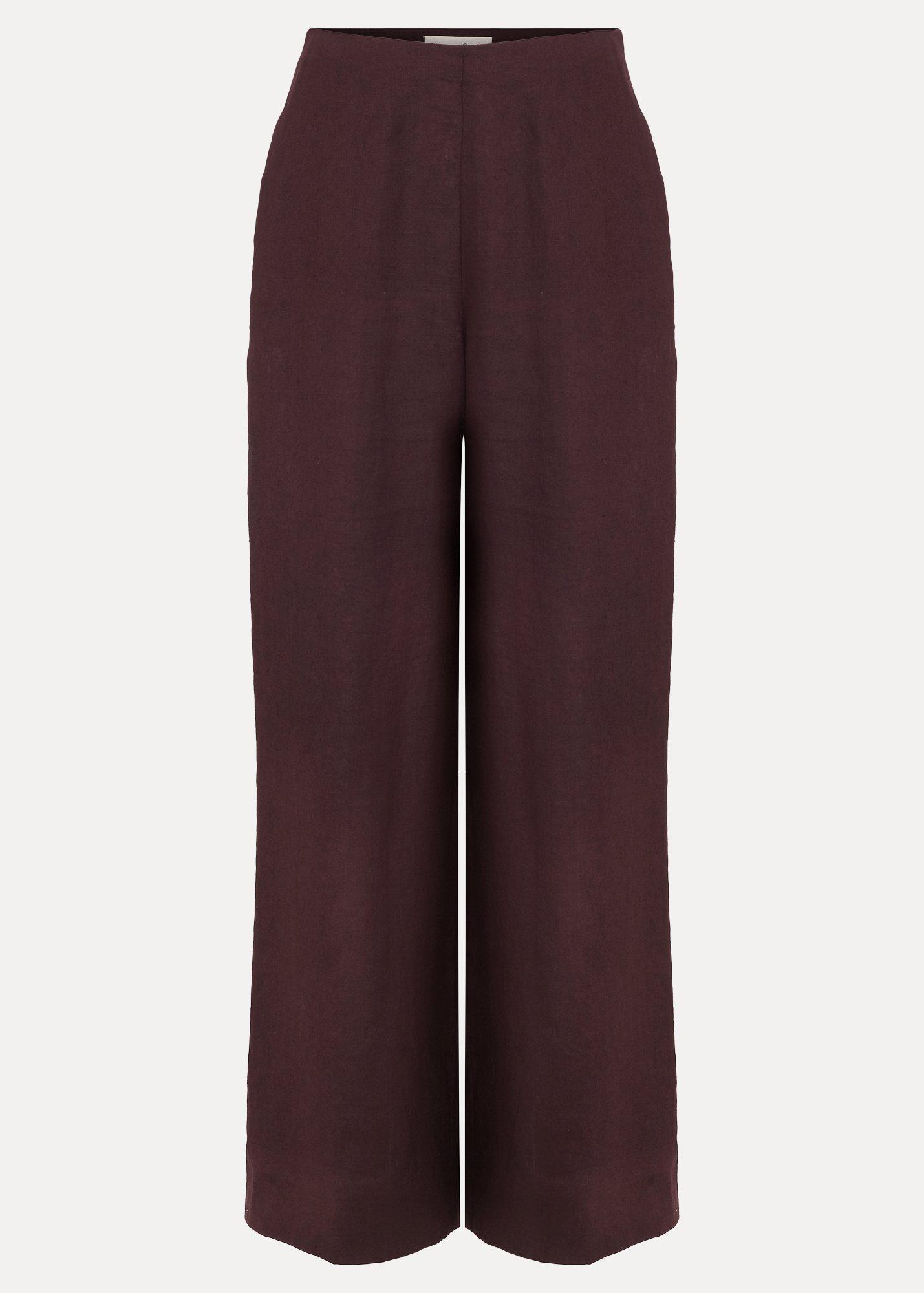 ${product-id}-Zoey Linen Trousers-Brown-${view-type}