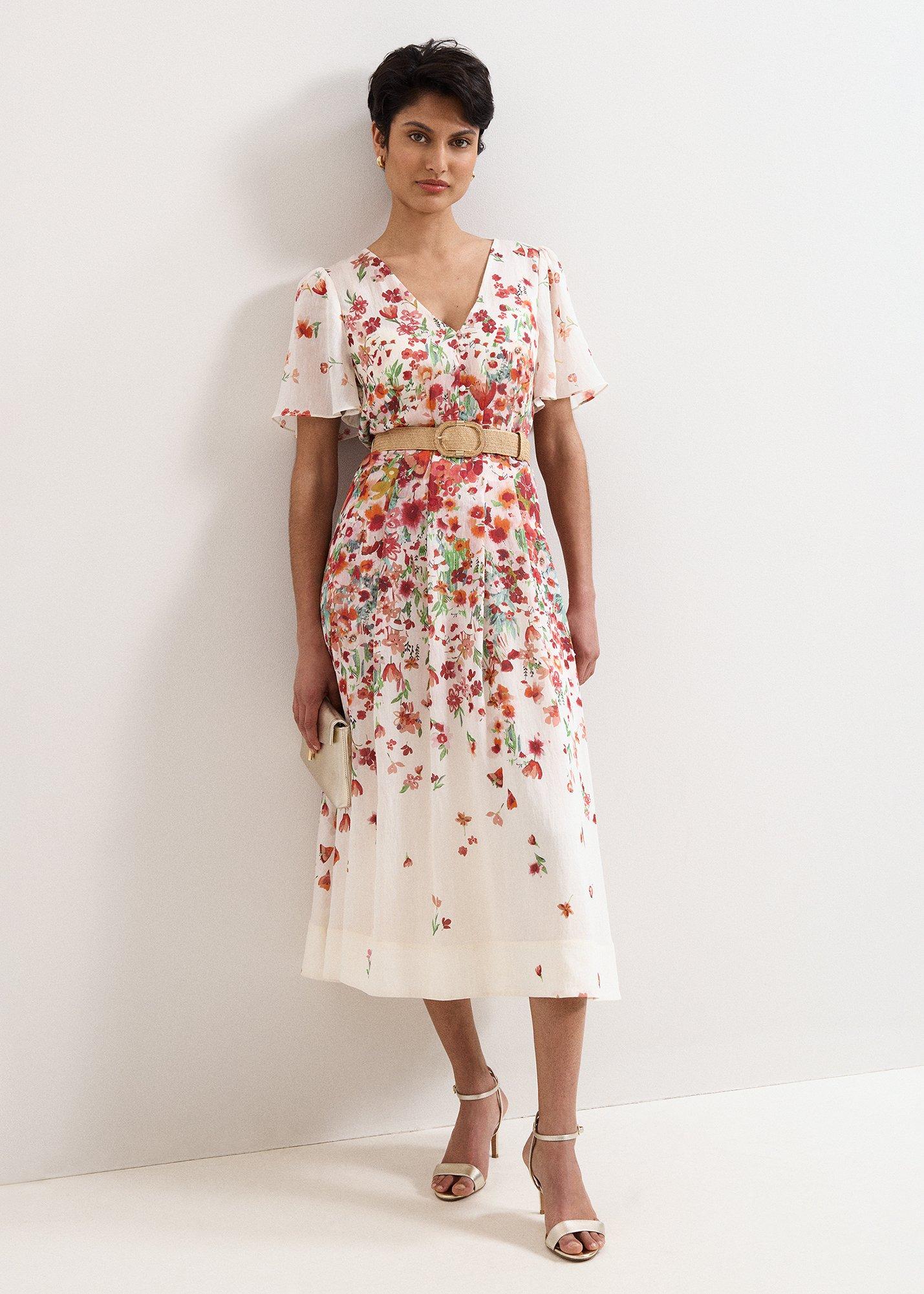 ${product-id}-Petite Lovette Dress-Cream-${view-type}