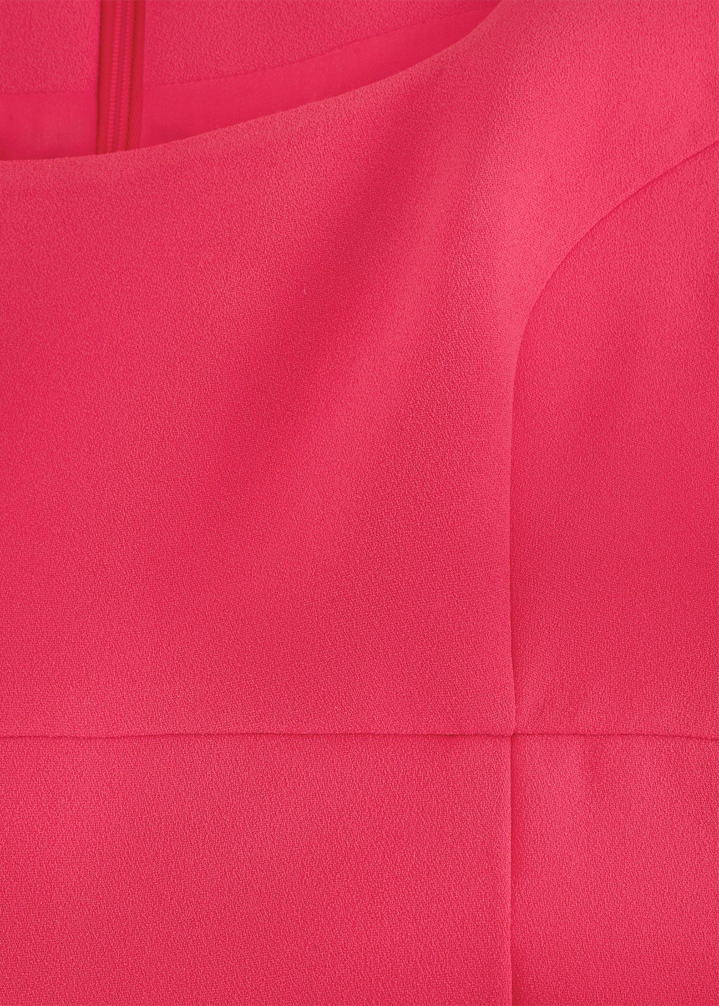 Jovelle Pink Peplum Wide Leg Jumpsuit