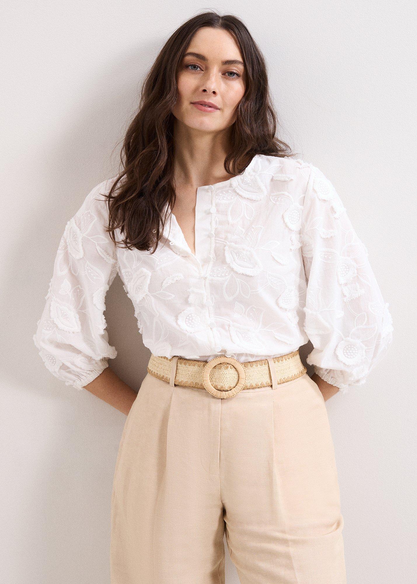 Daisy Texture Blouse