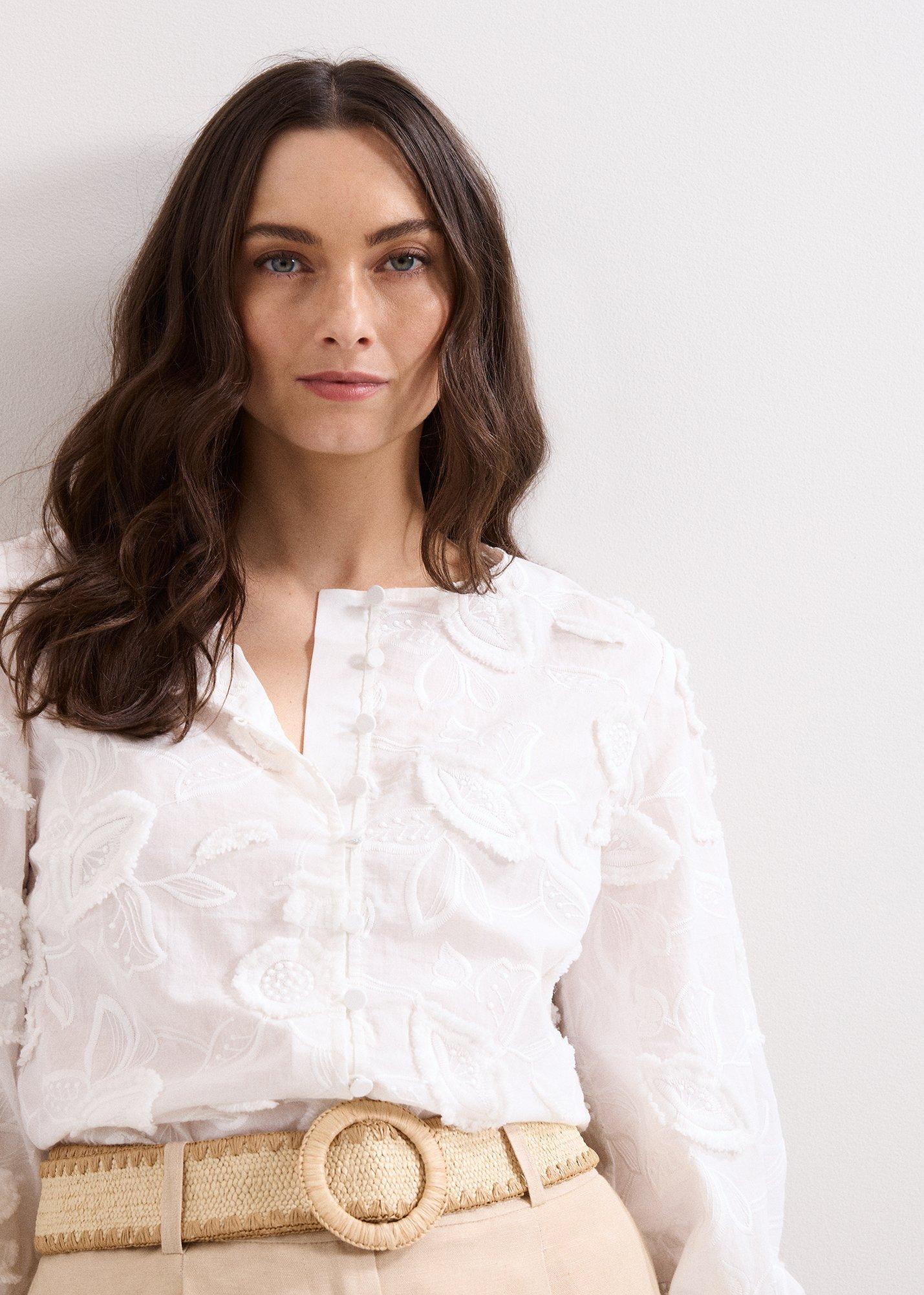 ${product-id}-Daisy Texture Blouse-White-${view-type}