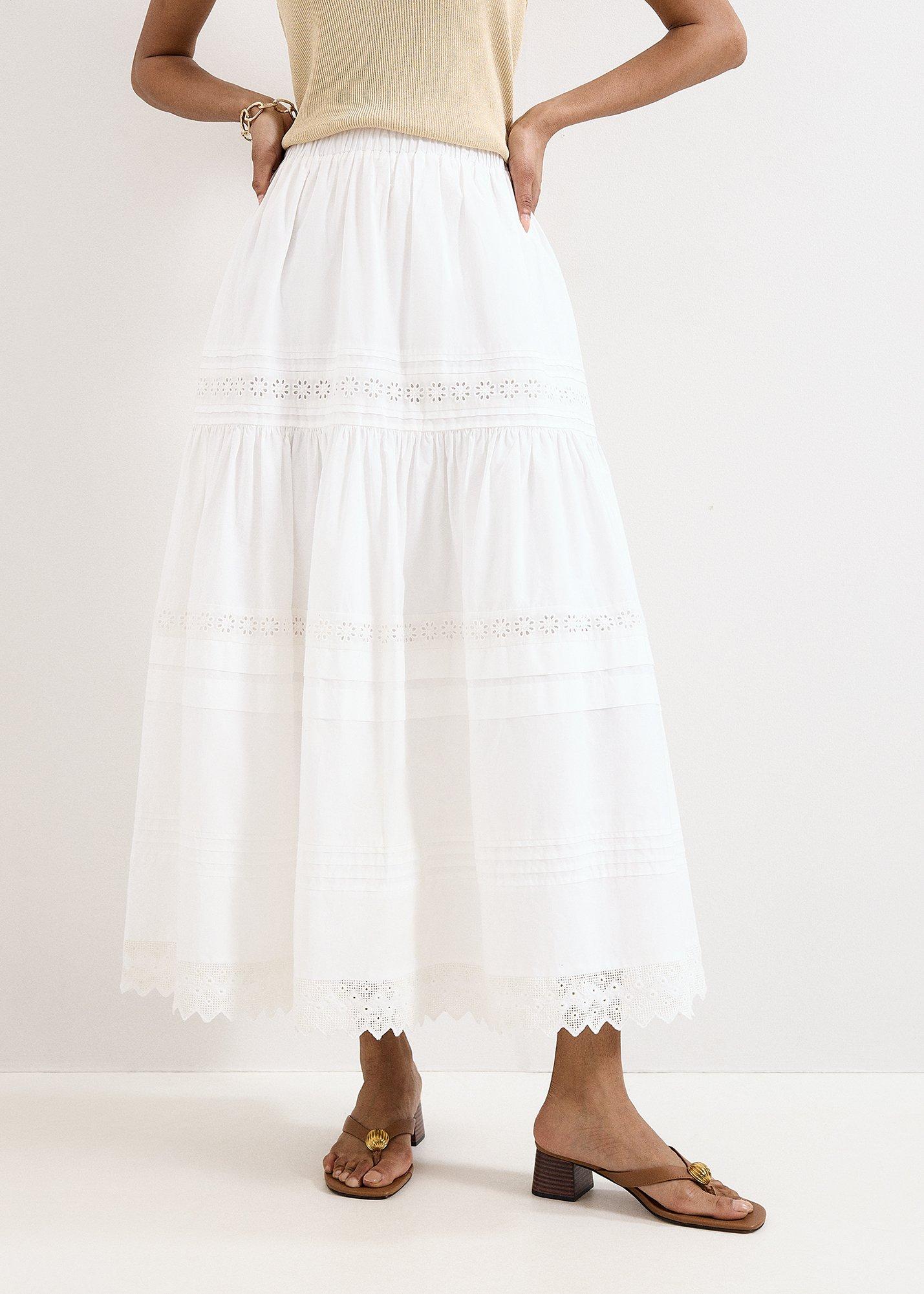 ${product-id}-Rosa Tiered Skirt-White-${view-type}