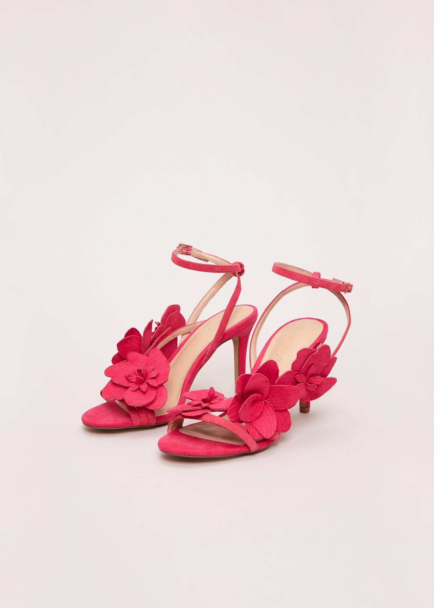 Floral Heel Sandal