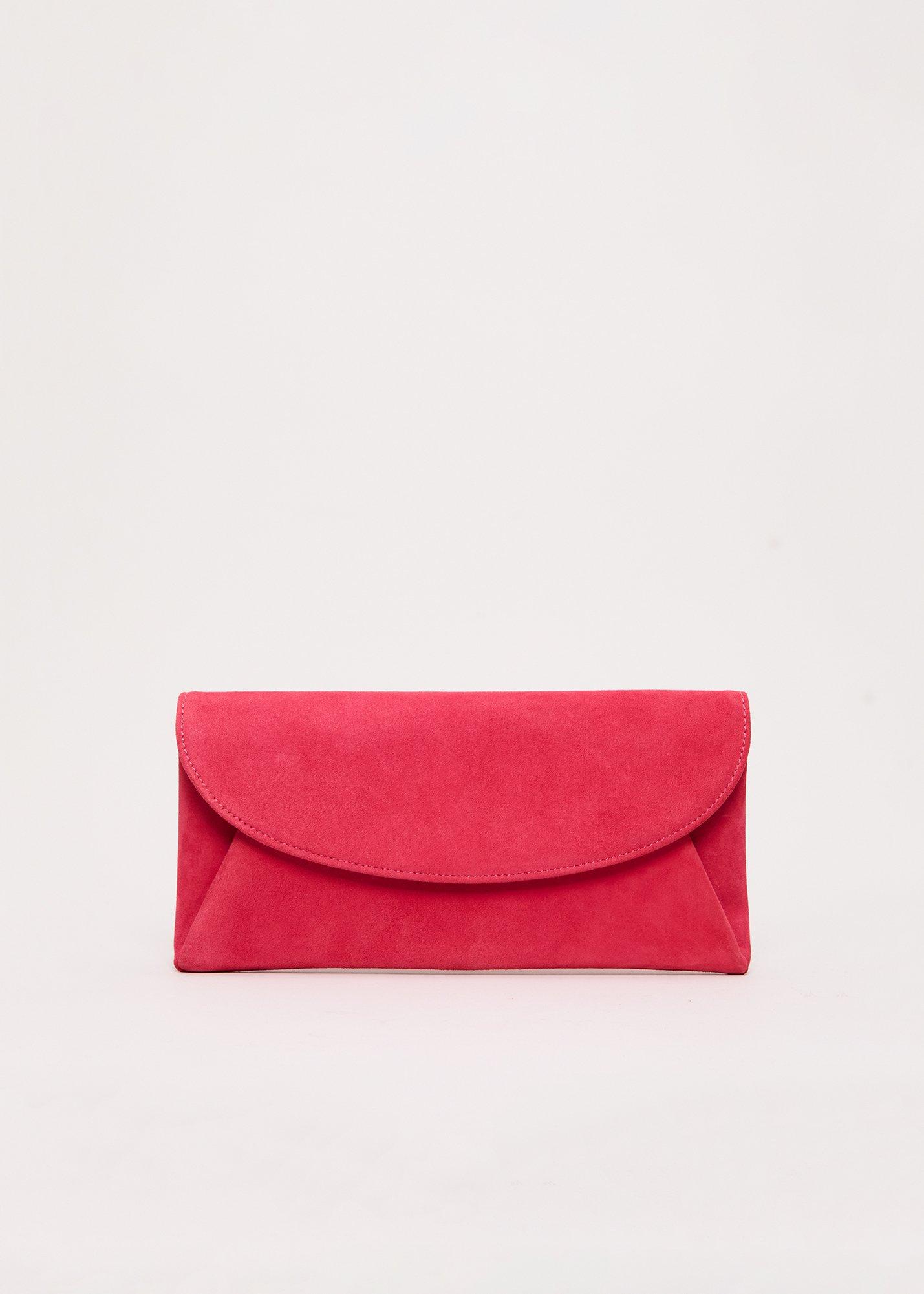 Suede Clutch