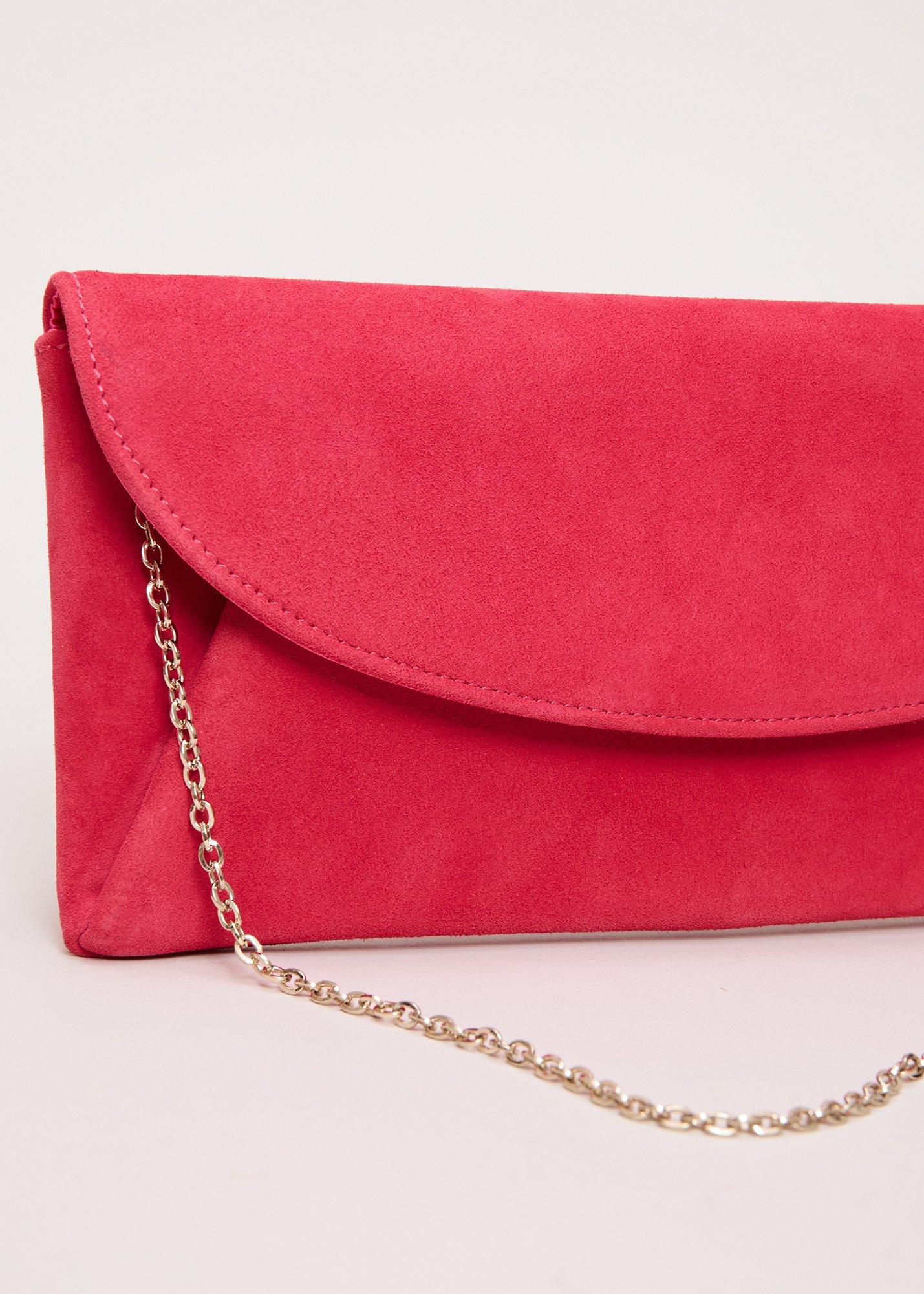 Suede Clutch