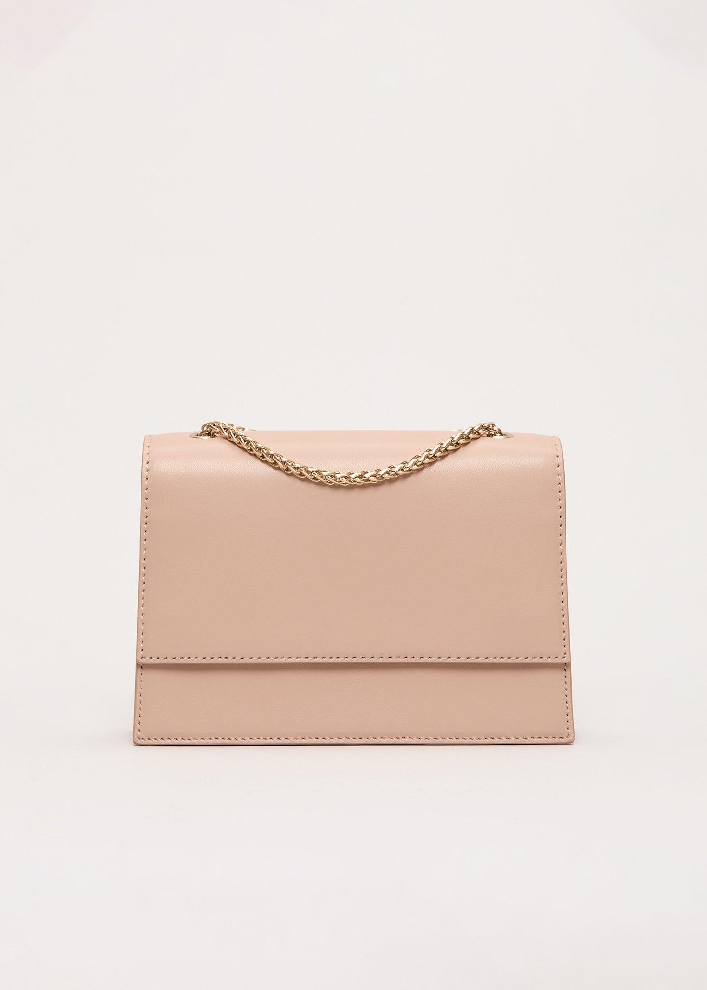 Leather Chain Clutch