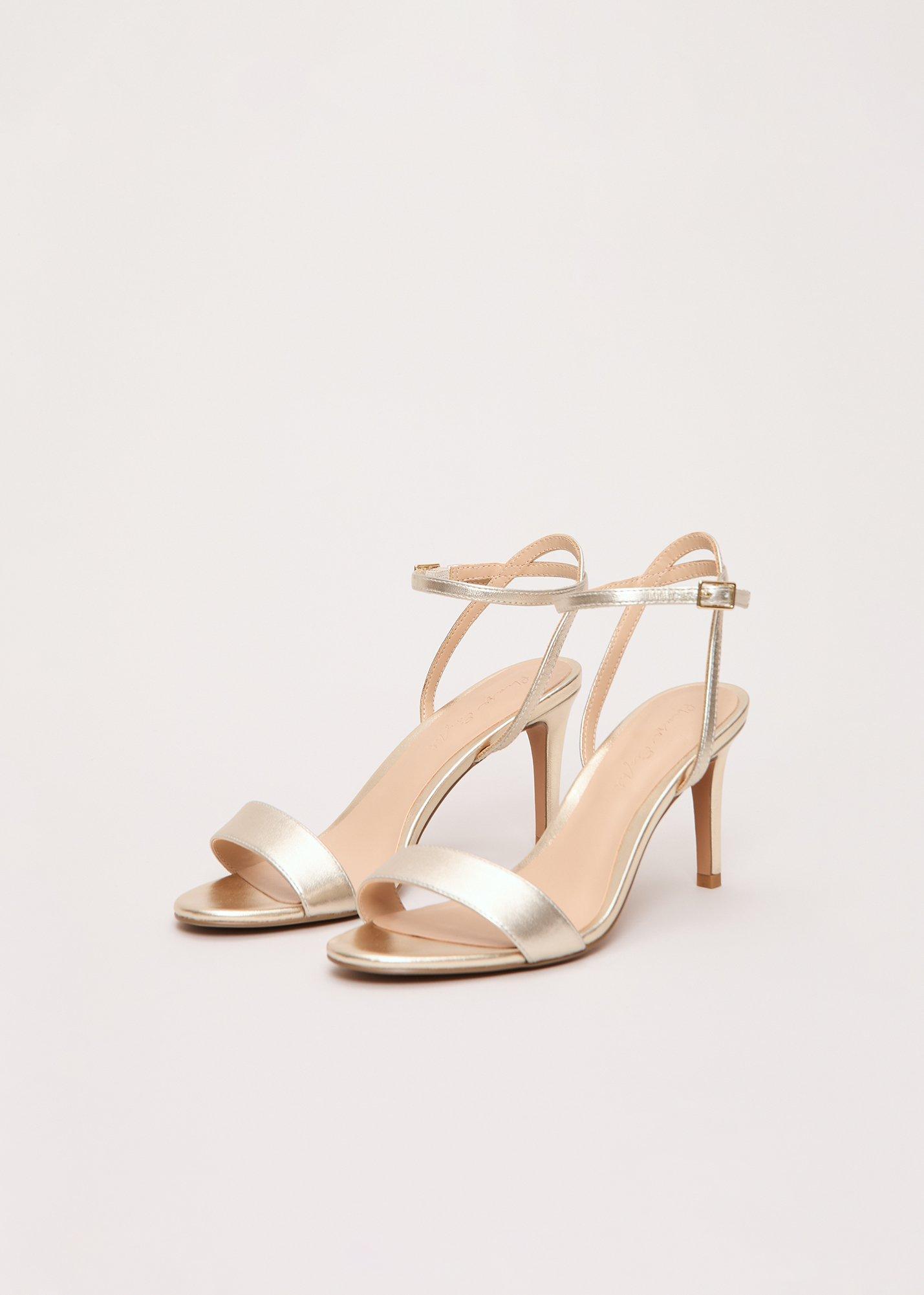 Leather Strap Heels