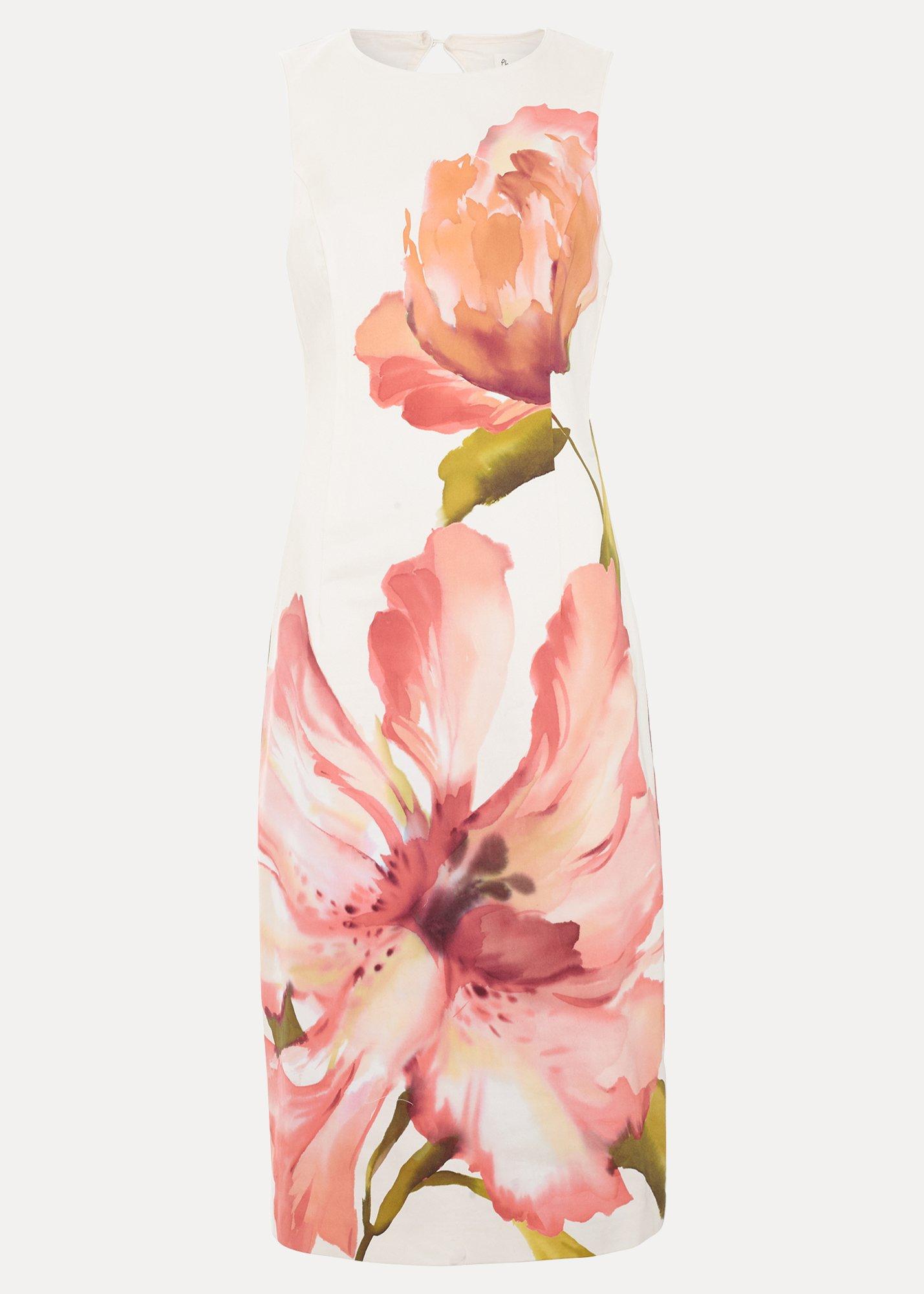 Nadina Cream Floral Shift Dress