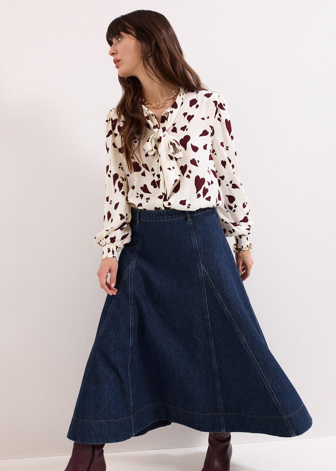 Thea Denim Skirt