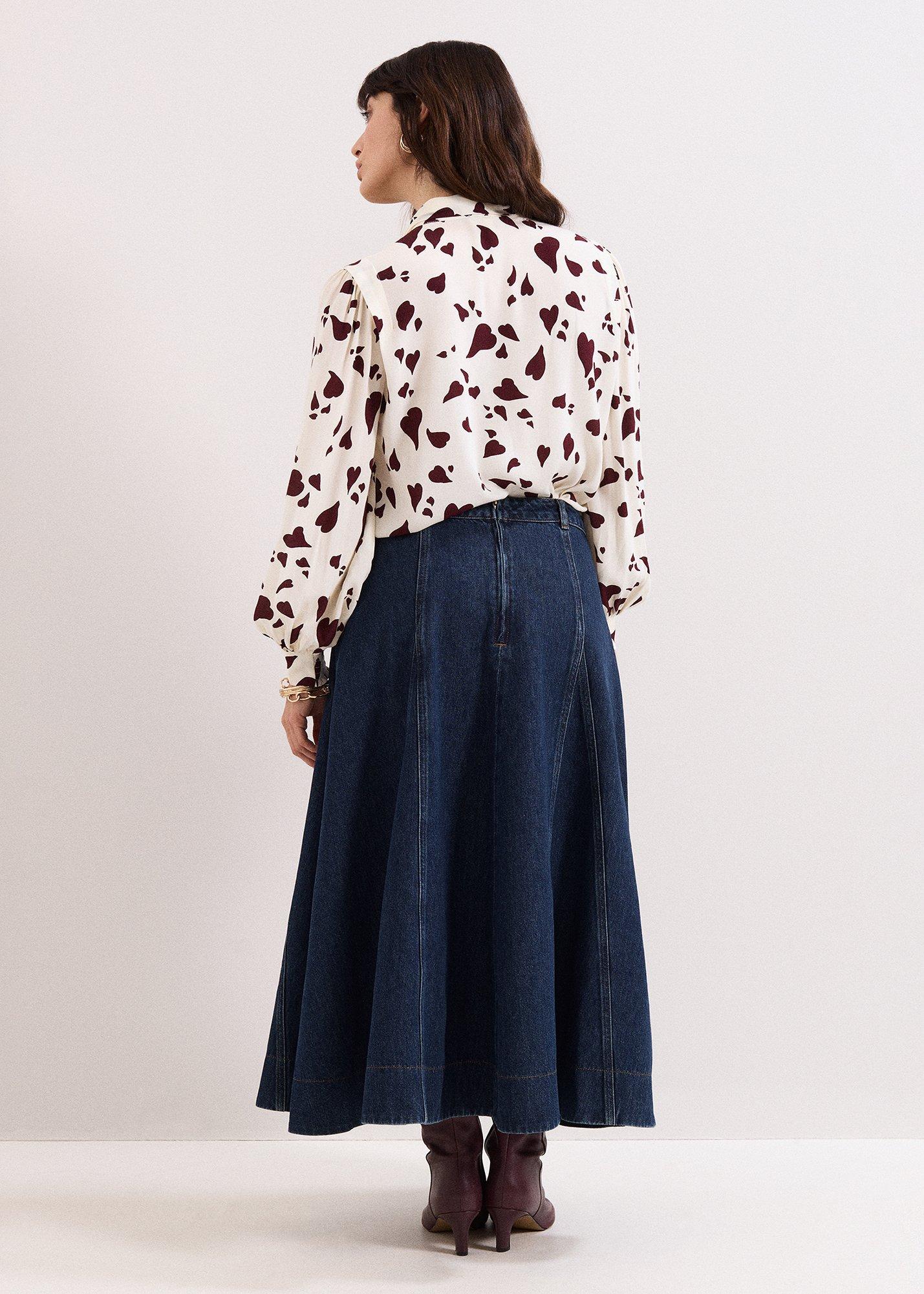 Thea Denim Skirt