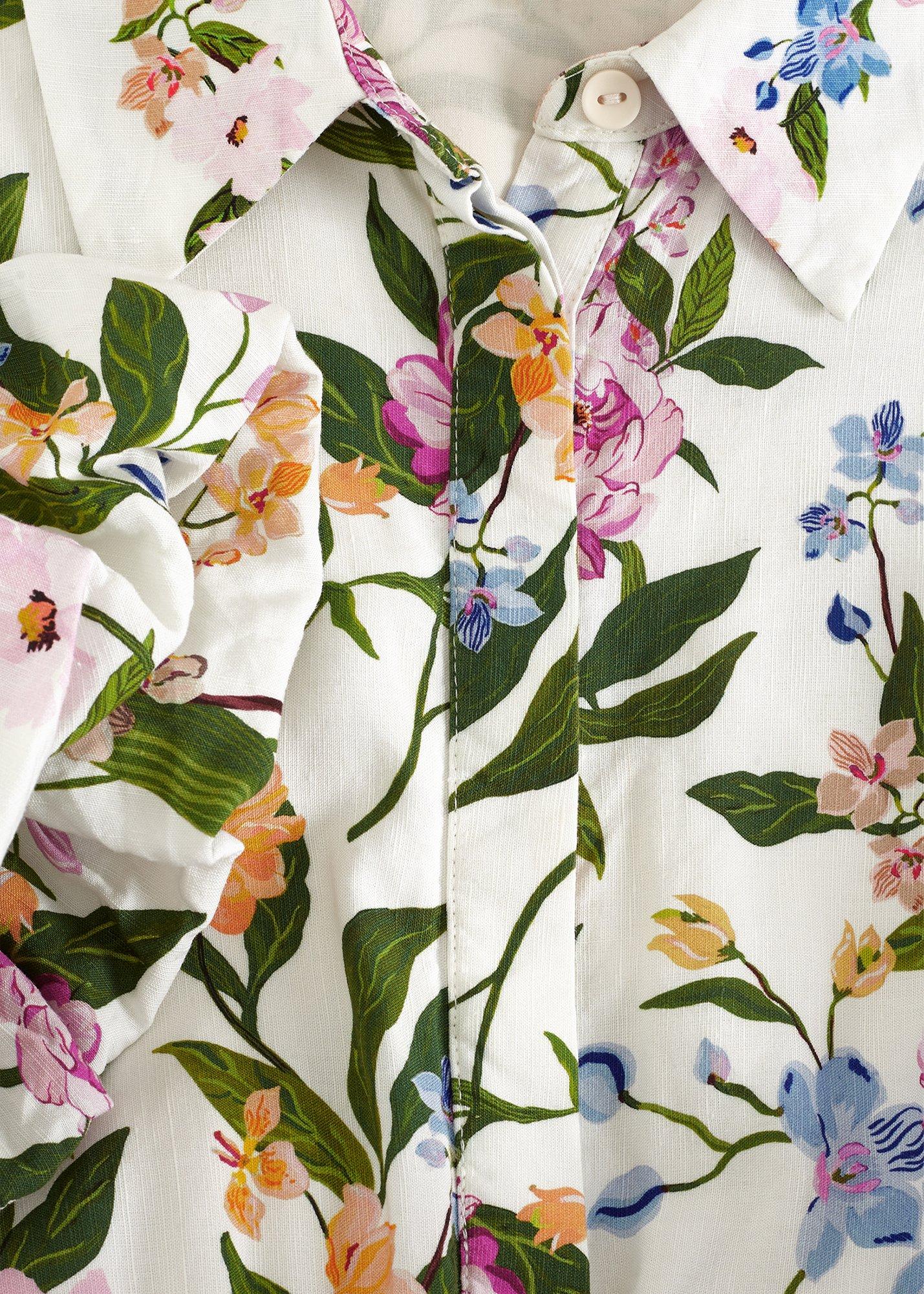 Camilla Floral Tie Waist Jumpsuit