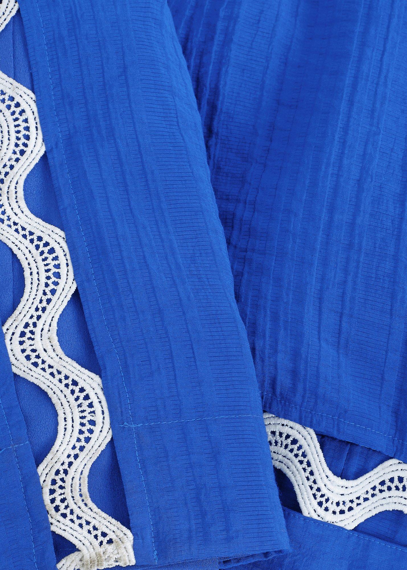 Aubrey Blue Layered Jumpsuit