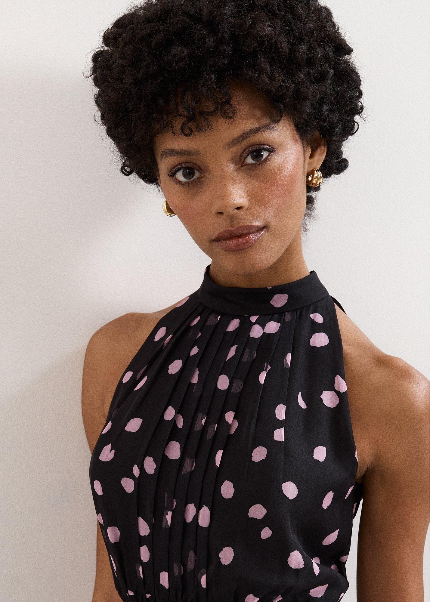 ${product-id}-Lucinda Spot Dress-Black-${view-type}