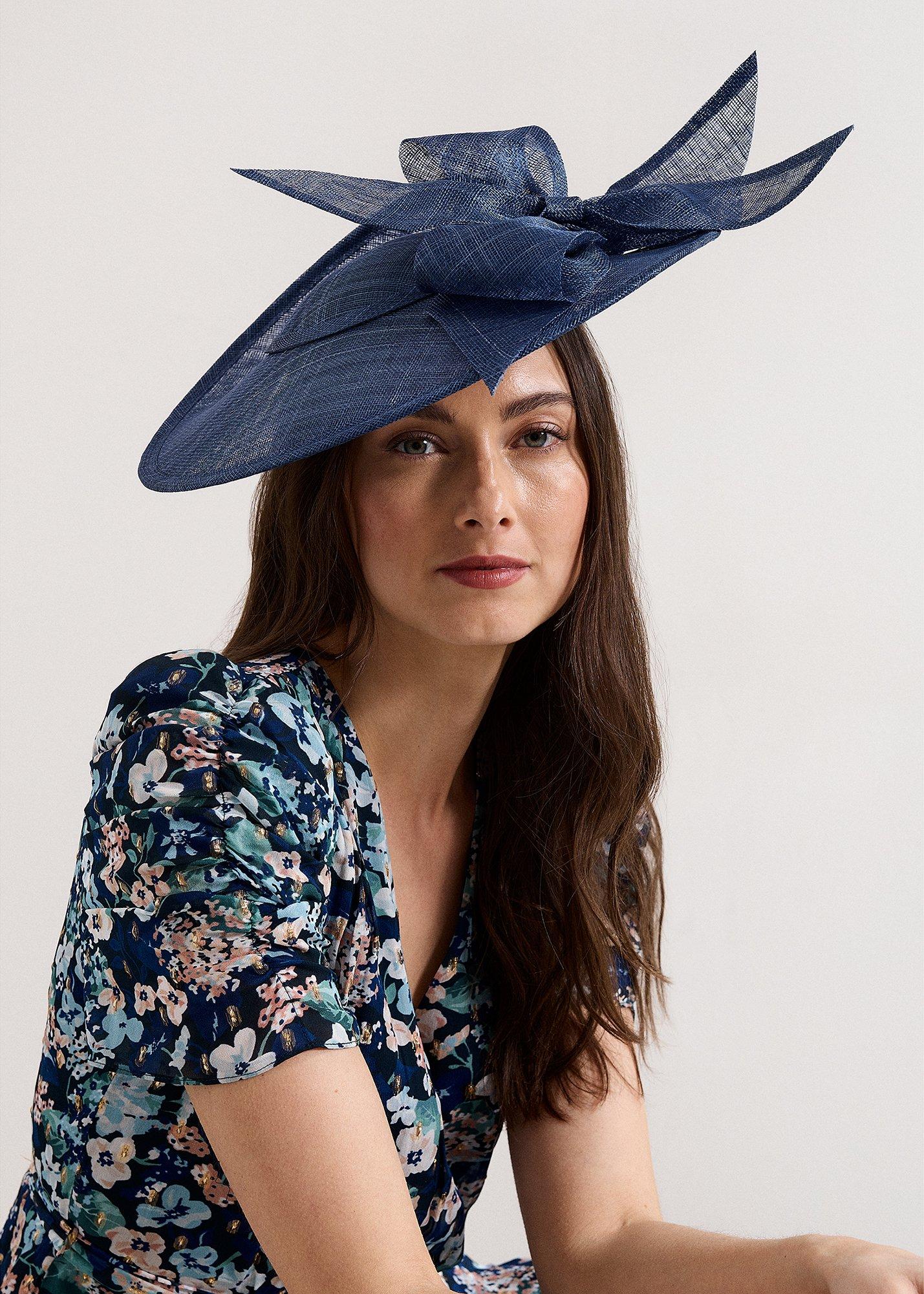 Double Bow Disc Fascinator