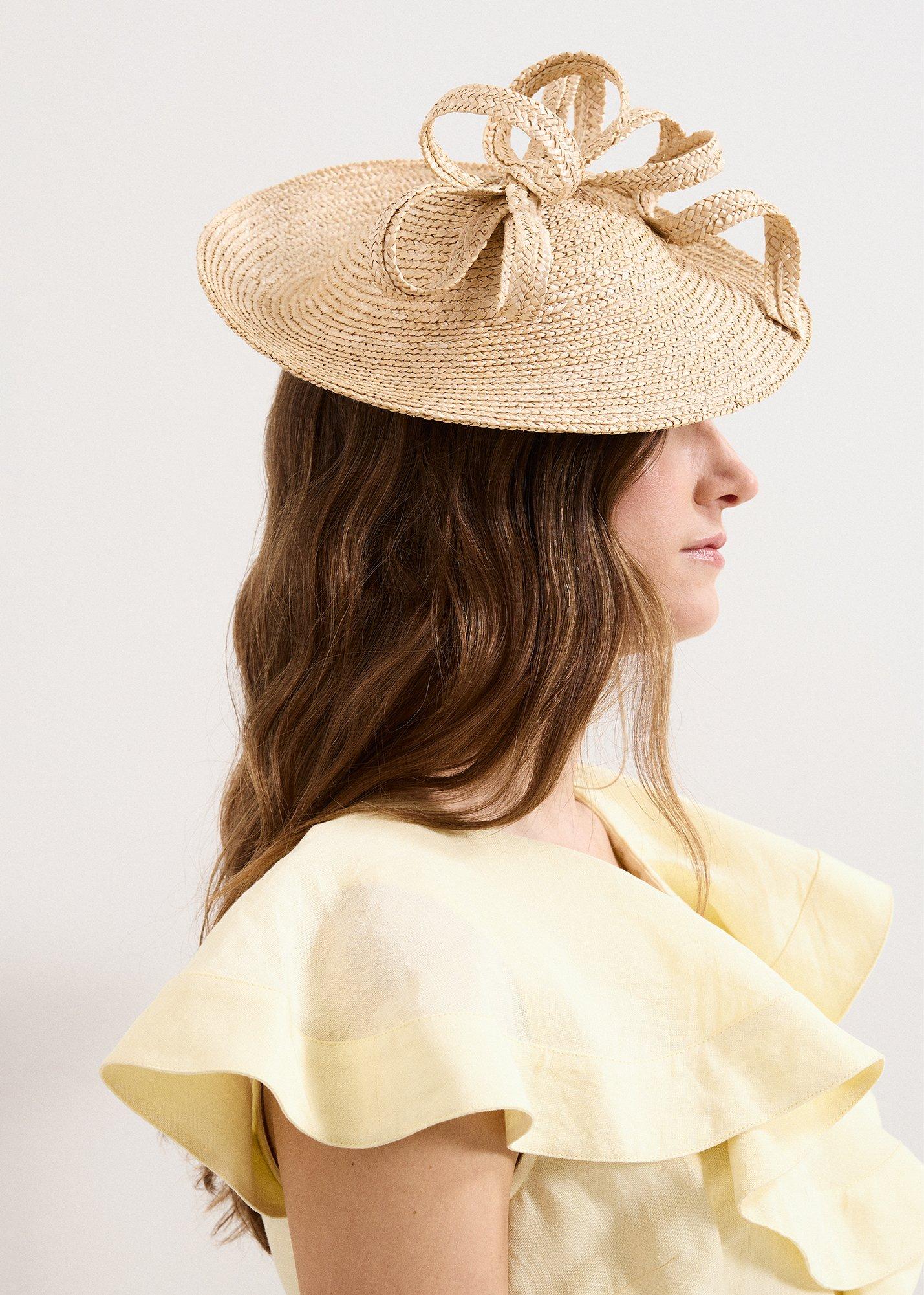 Straw Fascinator