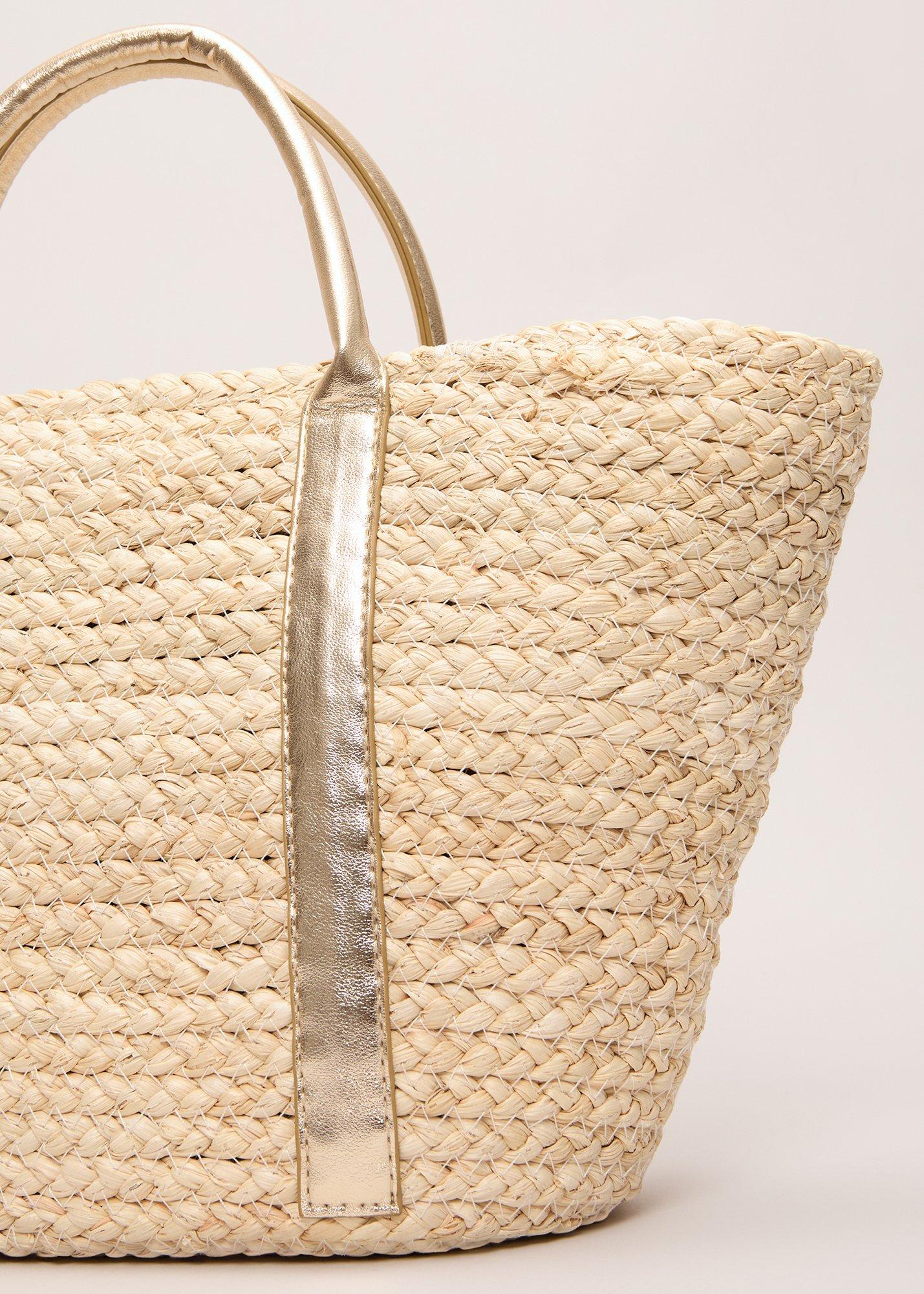 Straw Tote Bag