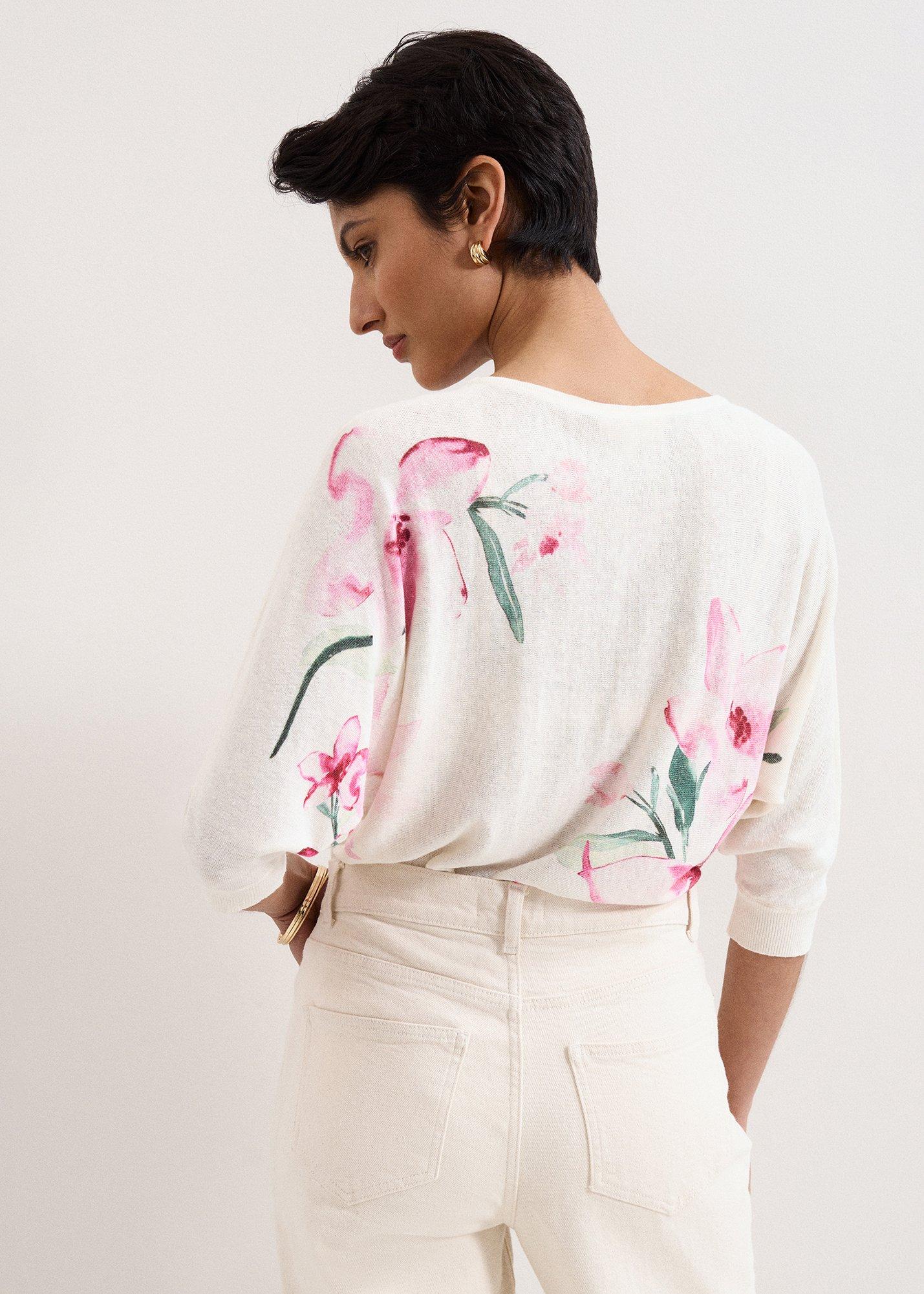 Lorelei Floral Batwing Jumper