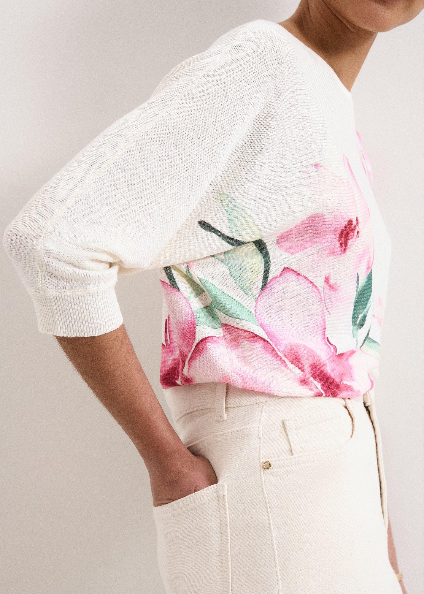 Lorelei Floral Batwing Jumper