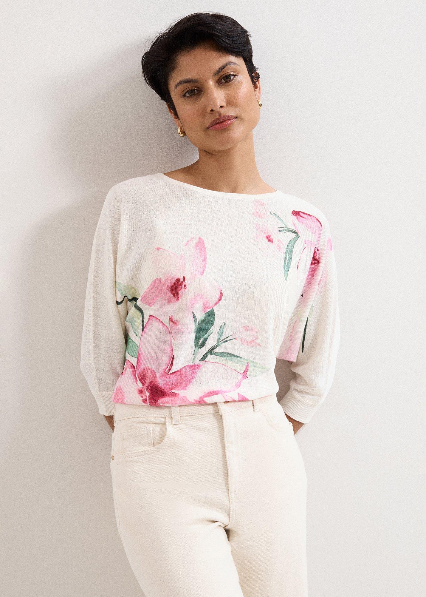 Lorelei Floral Batwing Jumper