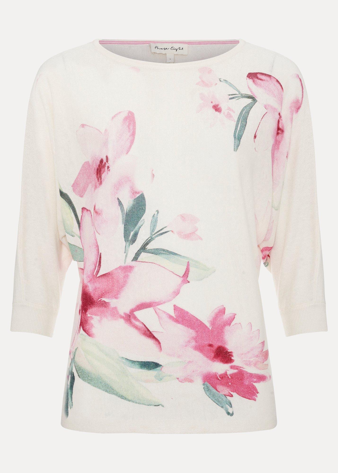 Lorelei Floral Batwing Jumper