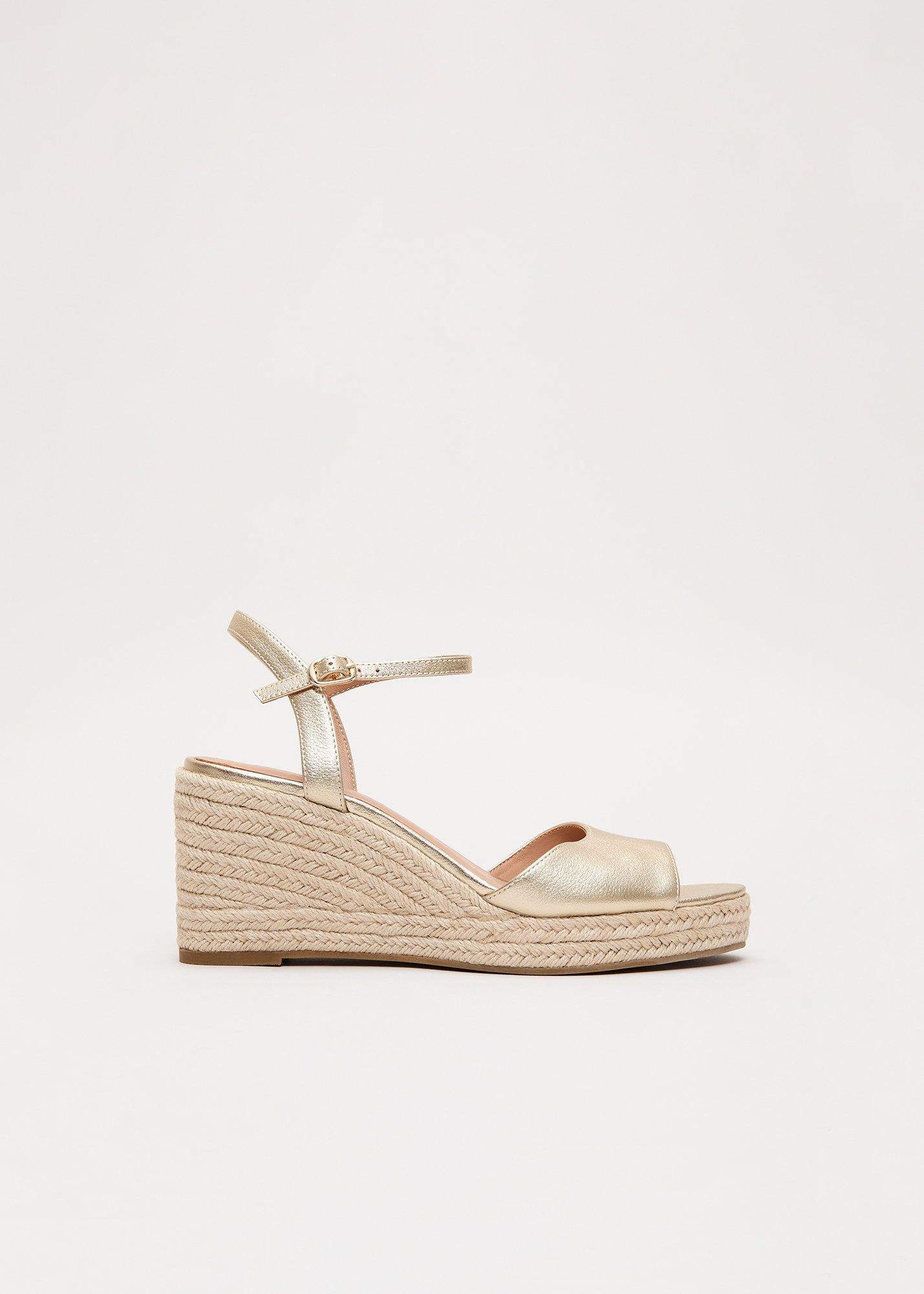Leather Espadrille