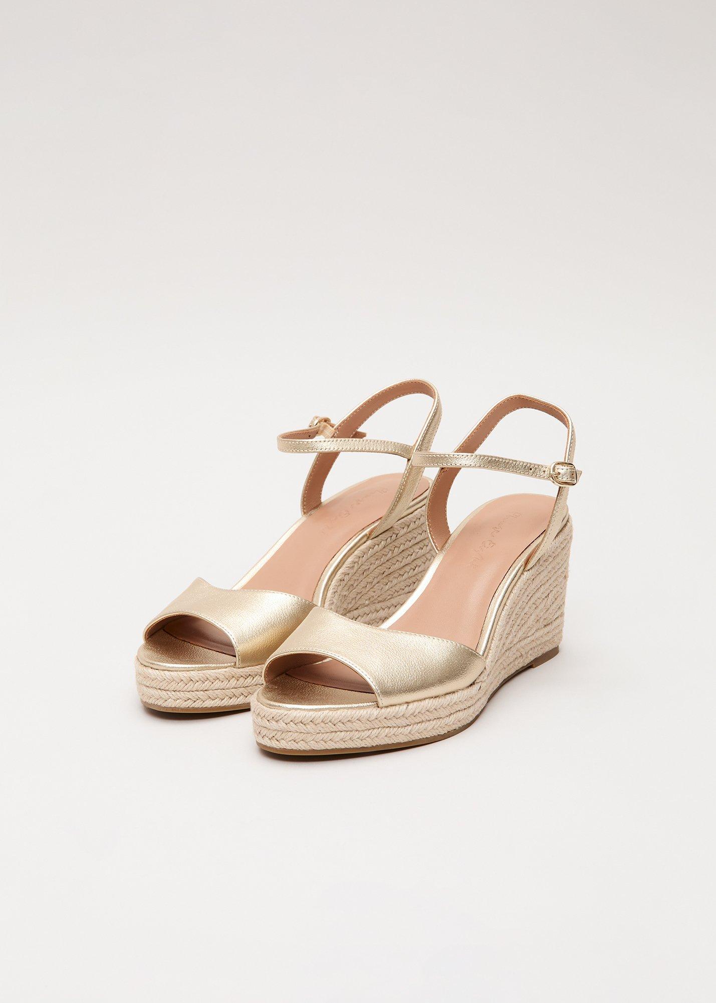 Leather Espadrille