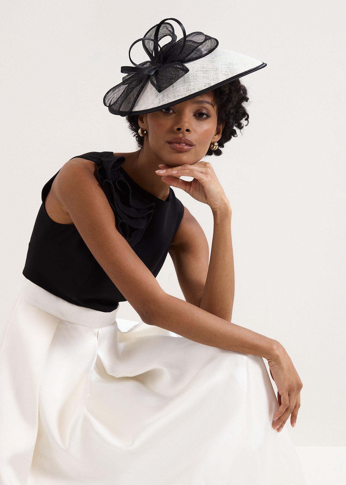 ${product-id}-Perla Satin Dress-Black/Ivory-${view-type}