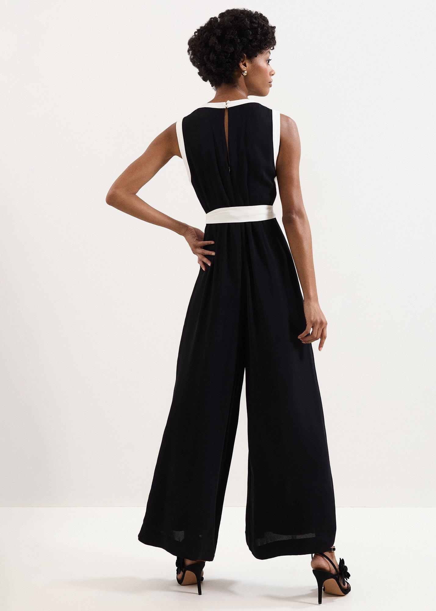 ${product-id}-Petite Elowen Jumpsu-Black/Ivory-${view-type}