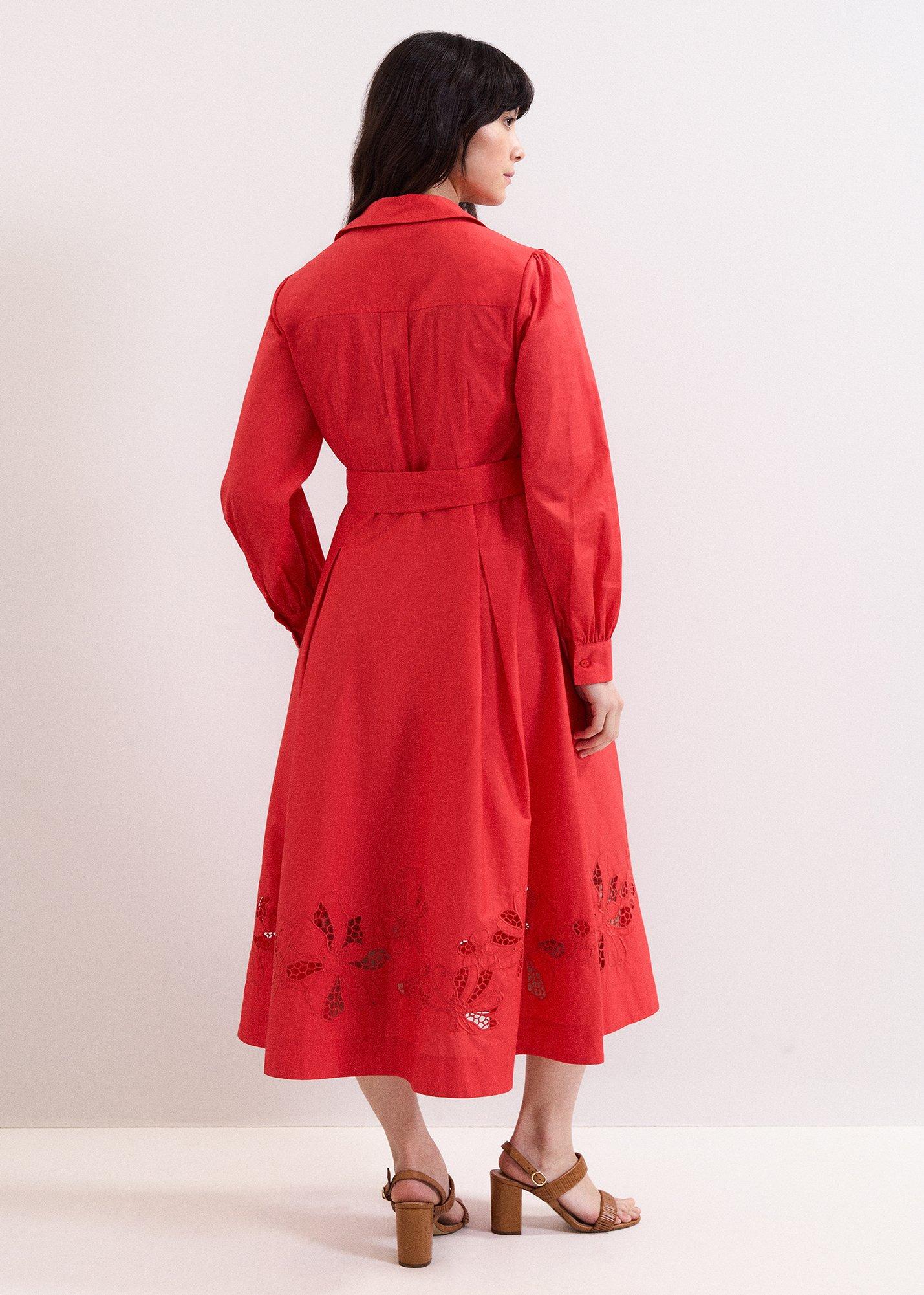 Kim Red Midi Dress