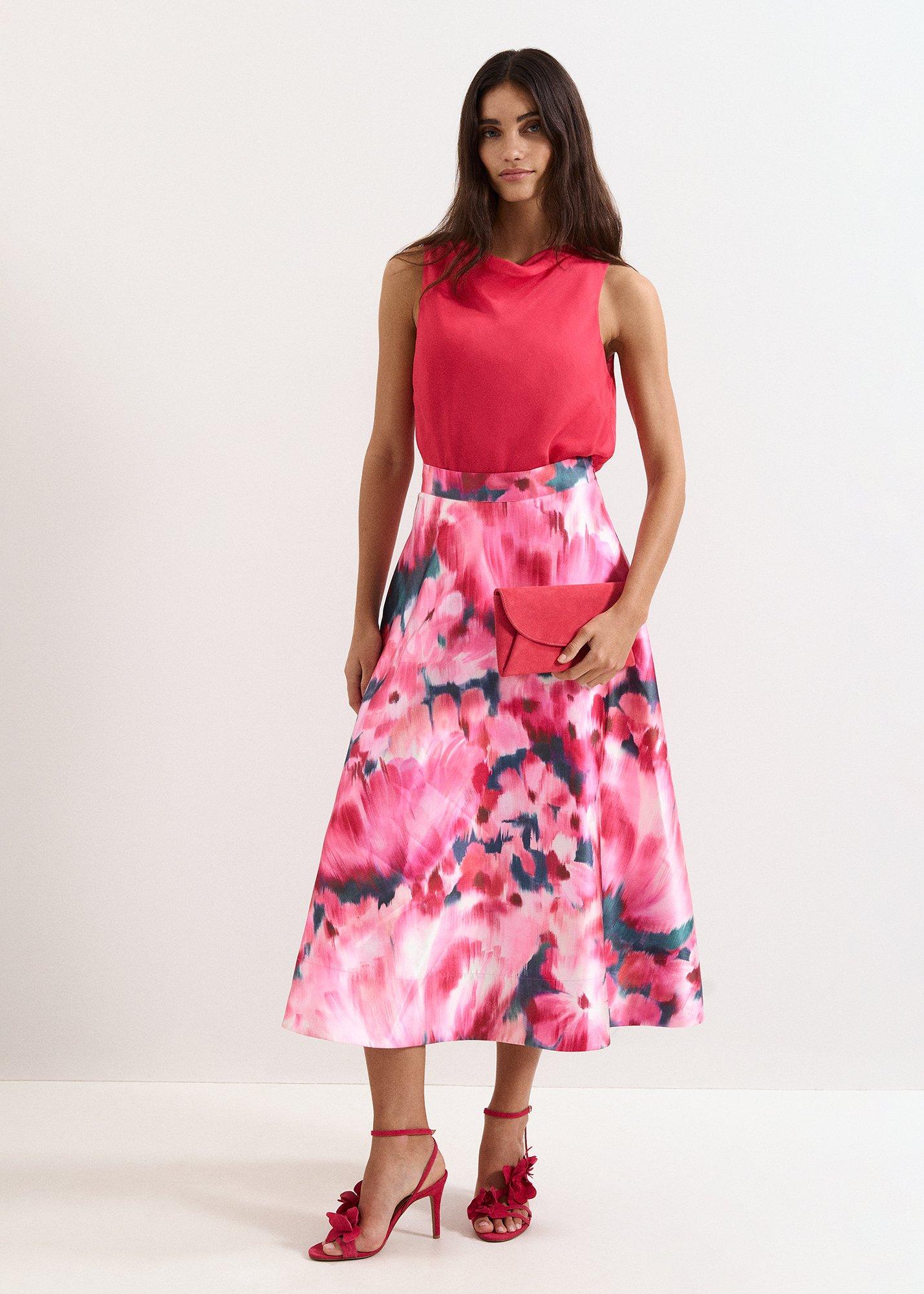 Hazel Pink Silk Blouse